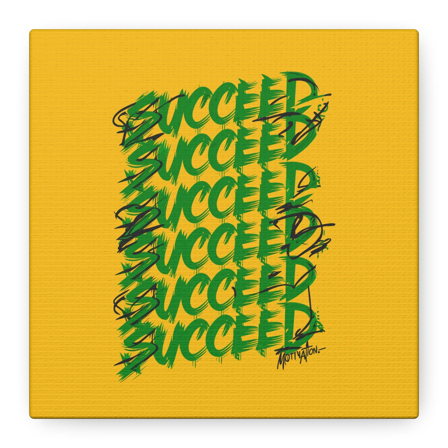 Succeed Matte Canvas, Stretched, 1.25"