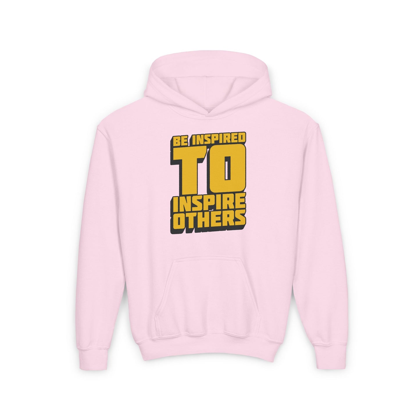 Be Inspired To Inspire Others Youth Heavy Blend Hooded Sweatshirt
