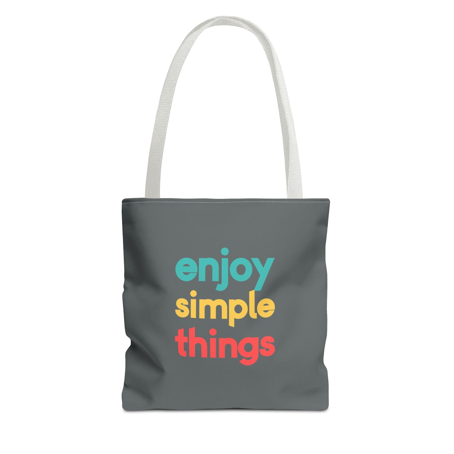 Enjoy Simple Things Tote Bag (AOP)