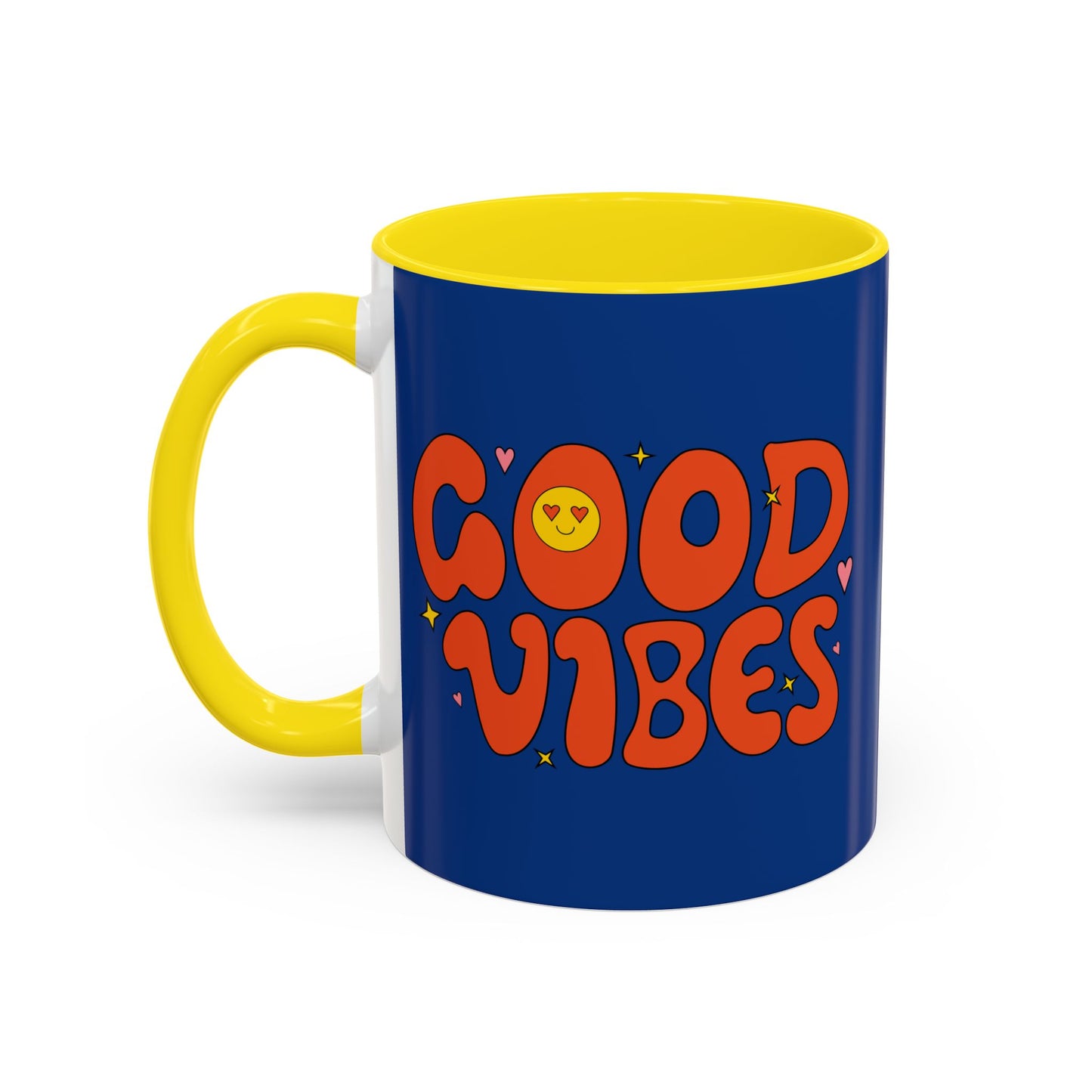Good Vibes Accent Coffee Mug (11, 15oz)