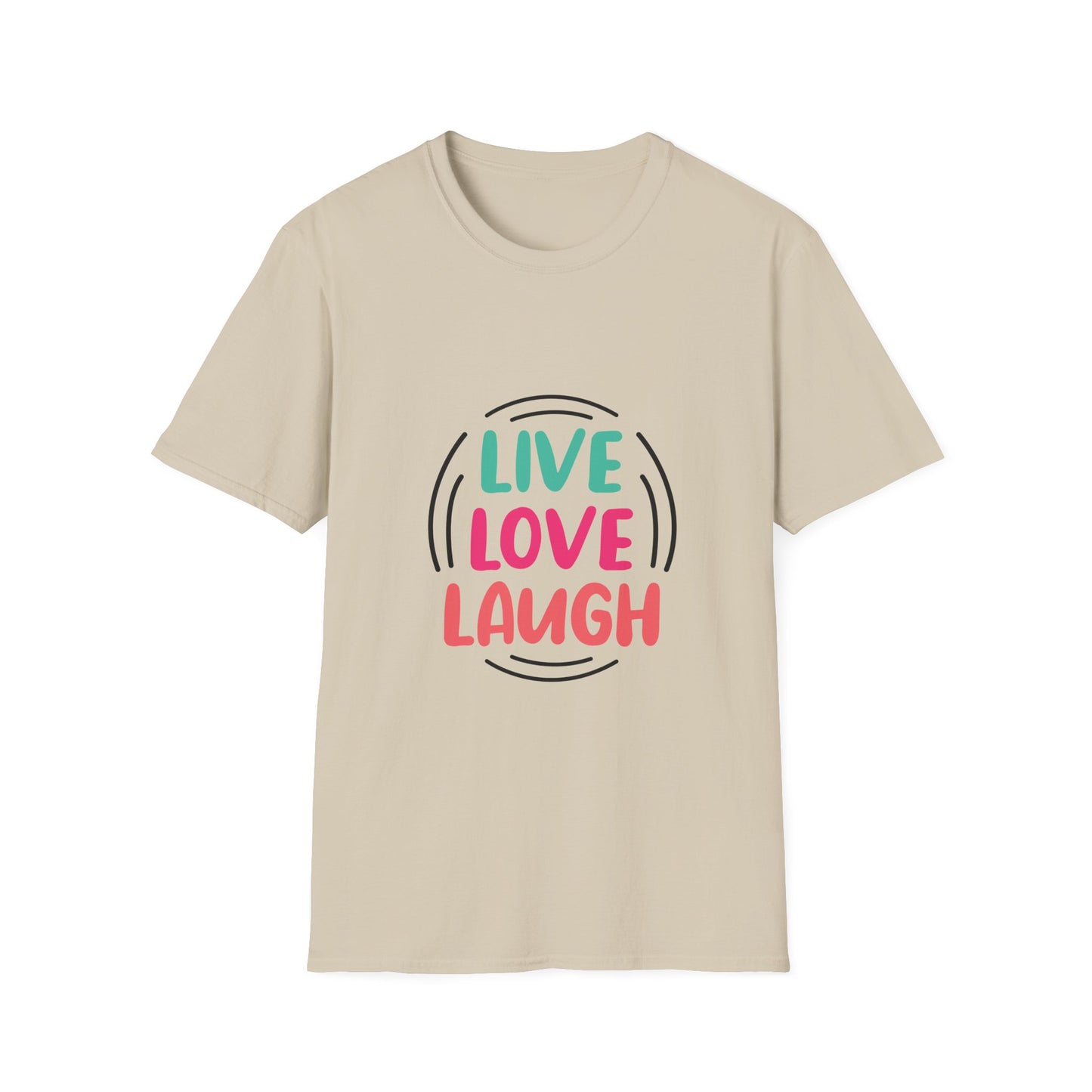 Live Love Laugh Unisex Softstyle T-Shirt