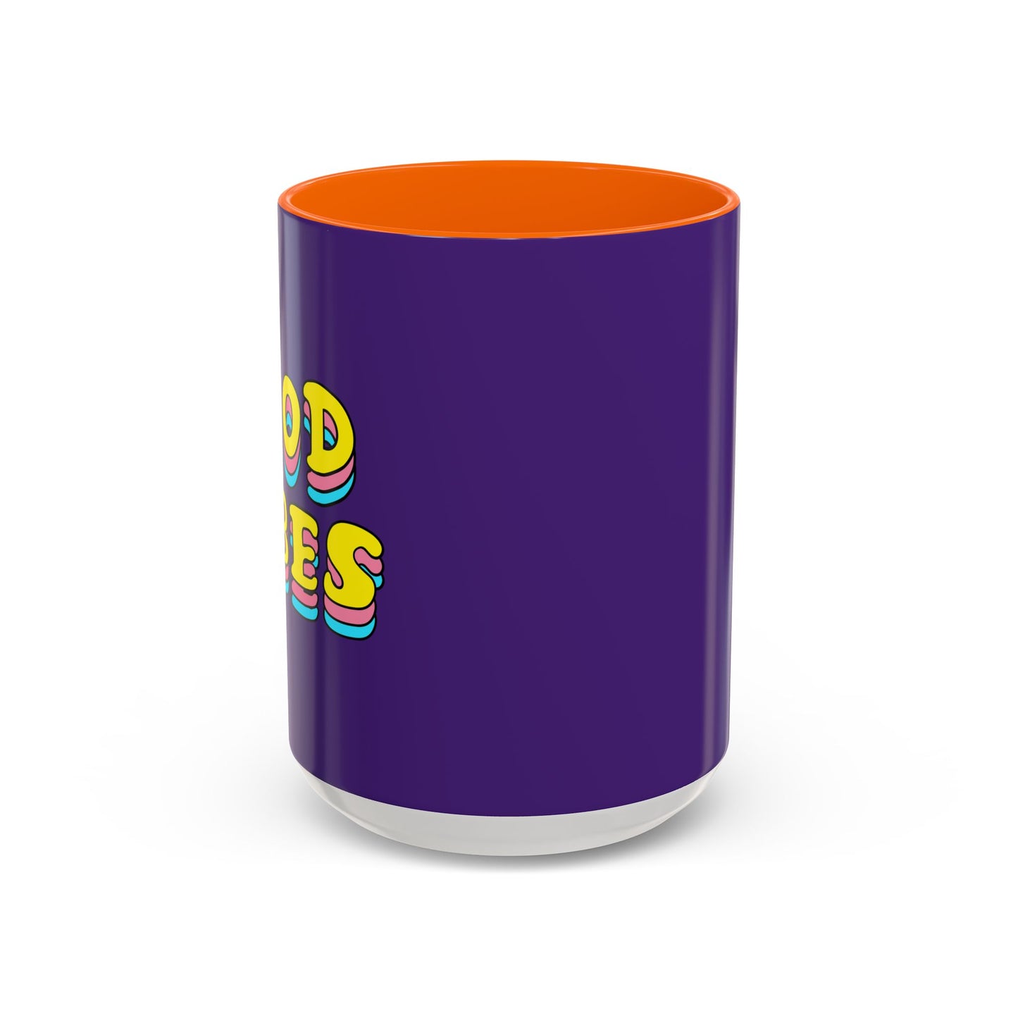 Good Vibes Accent Coffee Mug (11, 15oz)