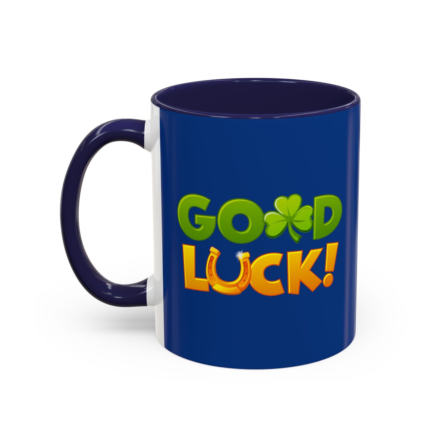 Good Luck Accent Coffee Mug (11, 15oz)