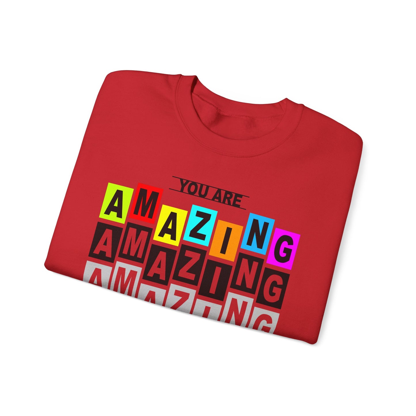 You Are Amazing Unisex Heavy Blend™ Crewneck Sweatshirt