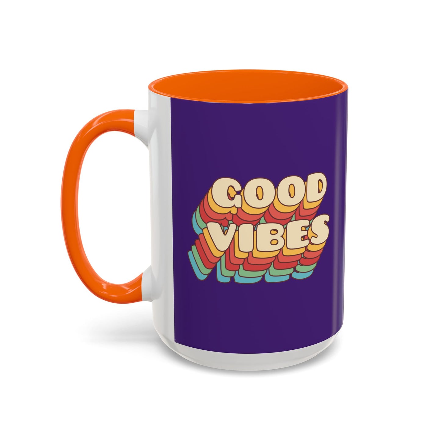 Good Vibes Accent Coffee Mug (11, 15oz)