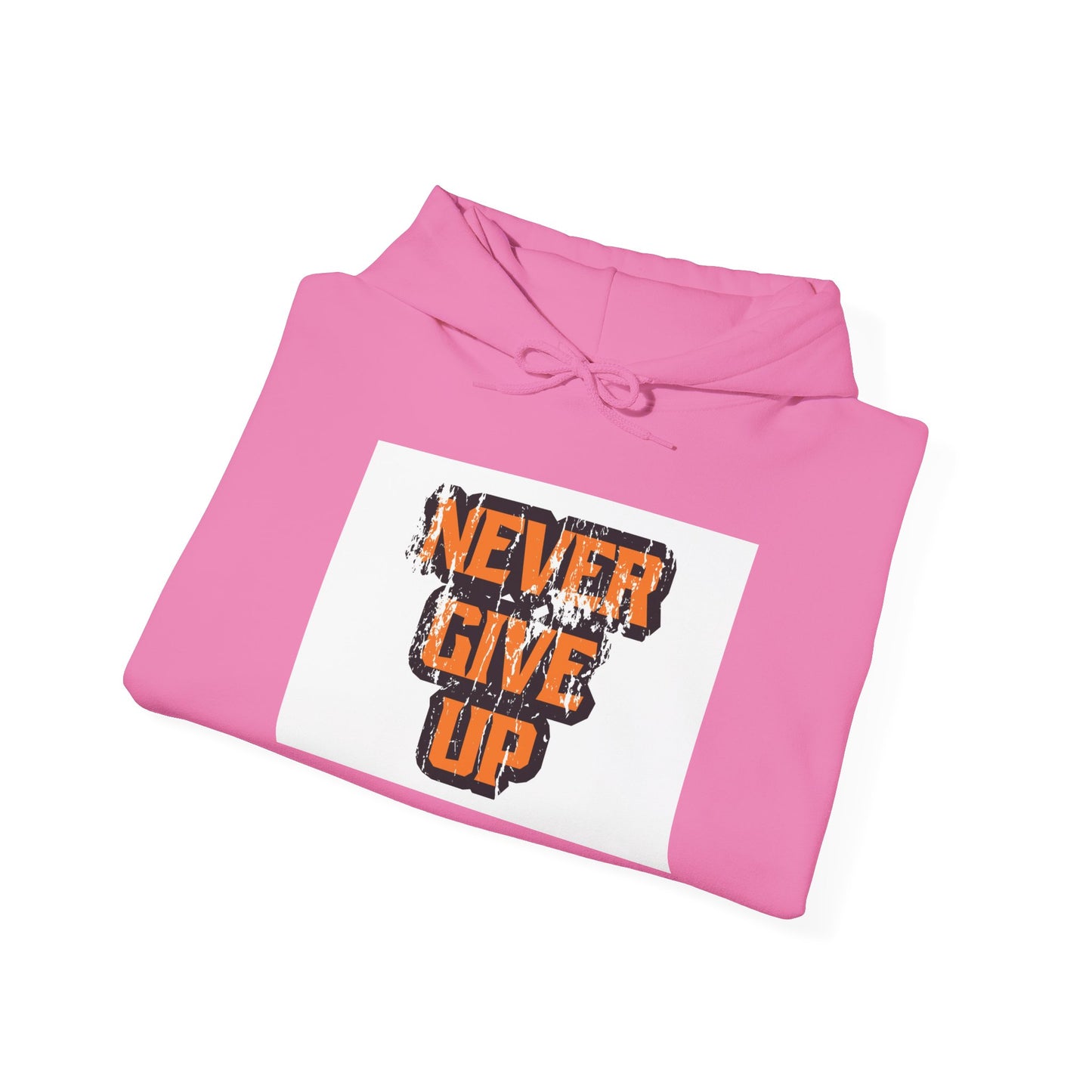 Never Give Up Unisex Heavy Blend™ Hooded Sweatshirt