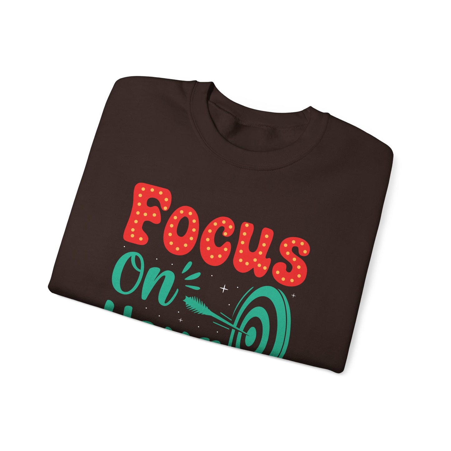 Focus On Your Goals Unisex Heavy Blend™ Crewneck Sweatshirt