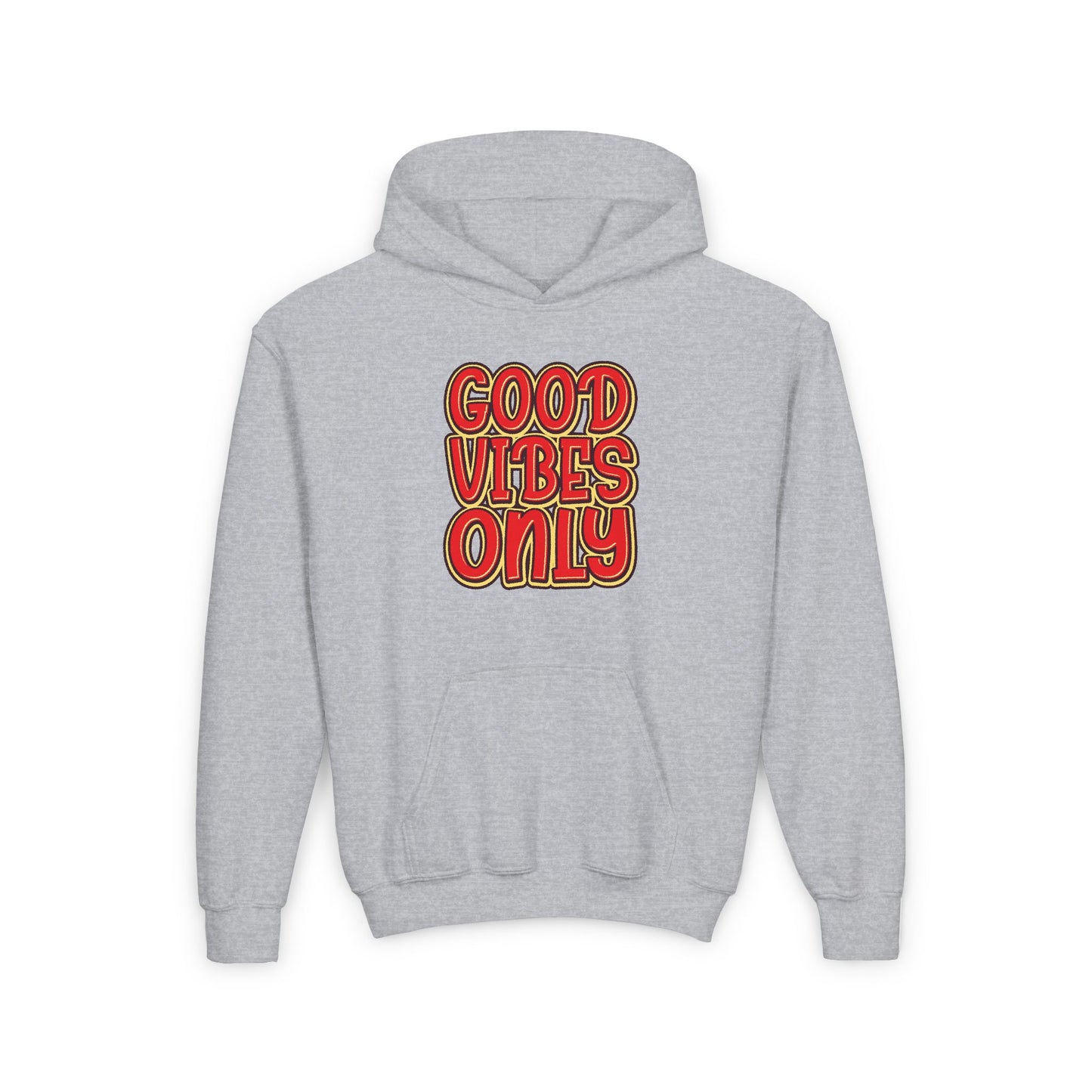 Good Vibes Only Youth Heavy Blend Hooded Sweatshirt