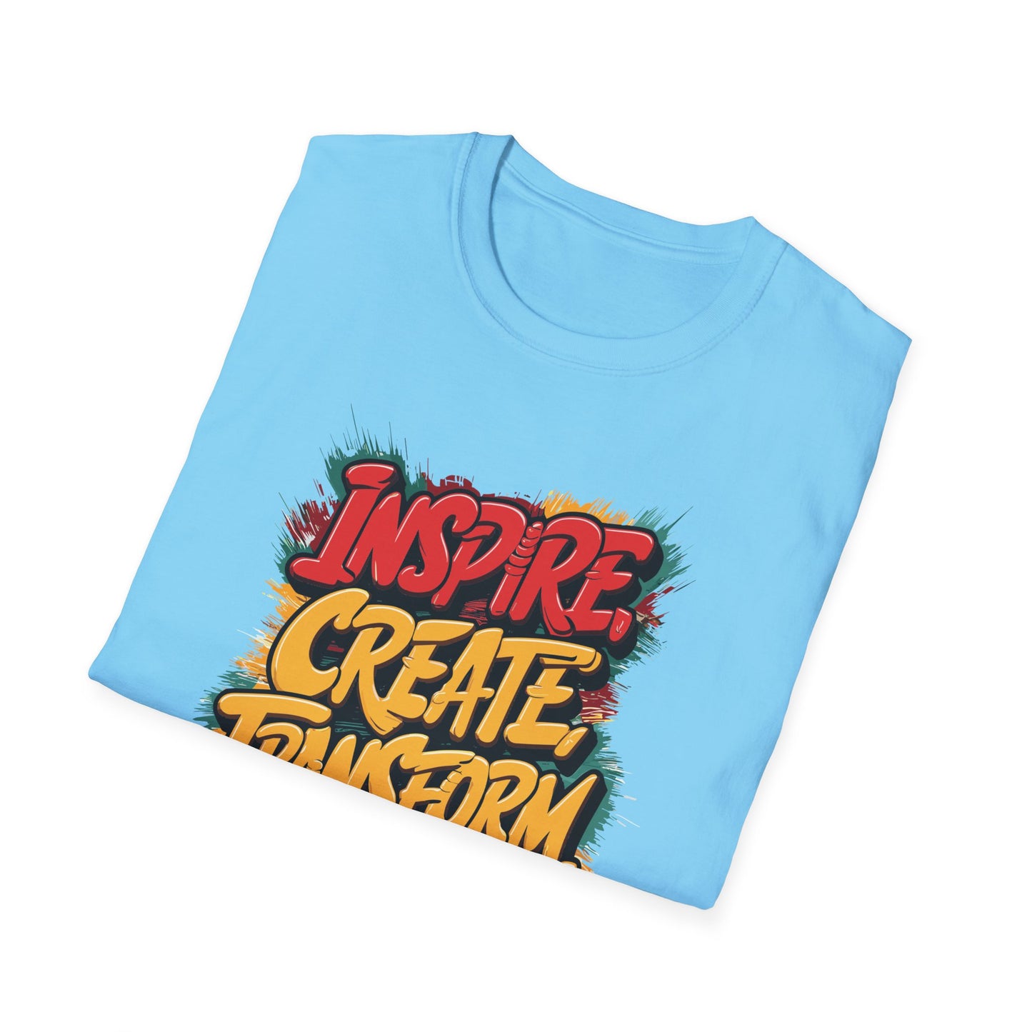 Inspire Create Transform Empower Unisex Softstyle T-Shirt