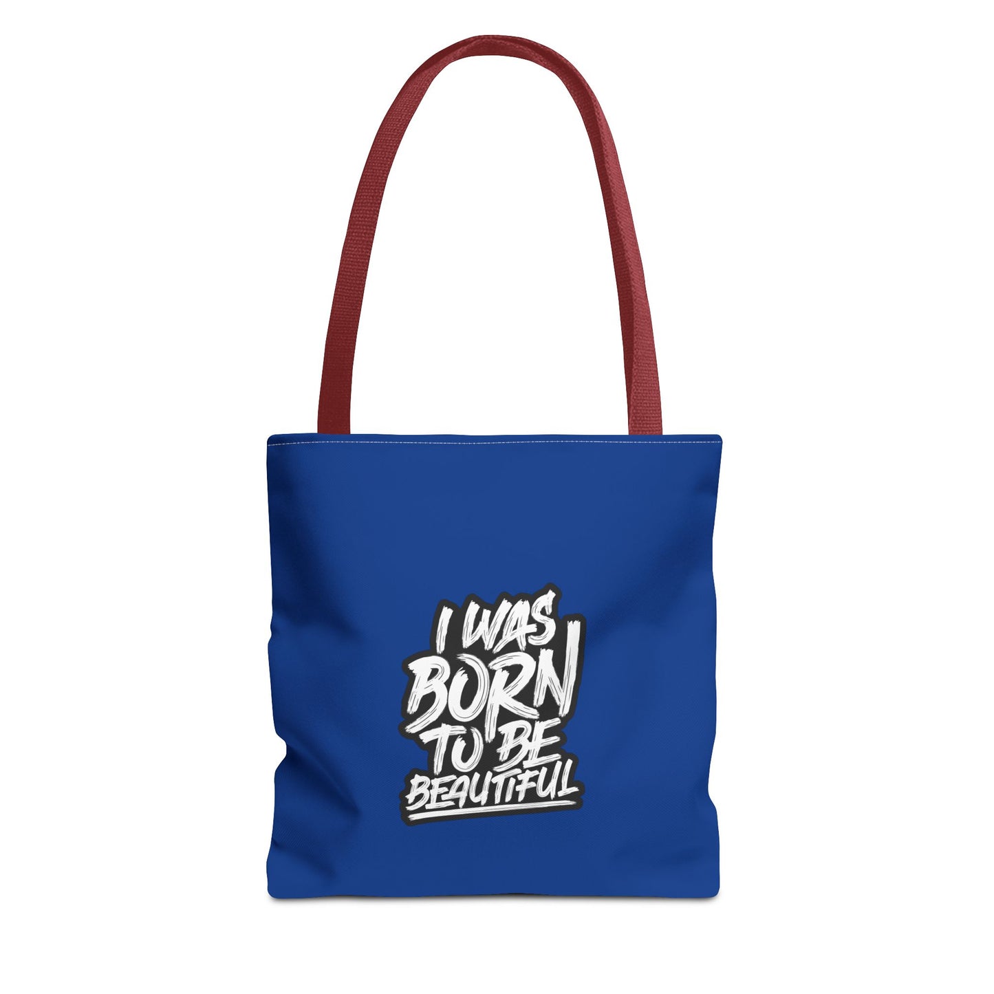 I Was Born To Be Beautiful Tote Bag (AOP)