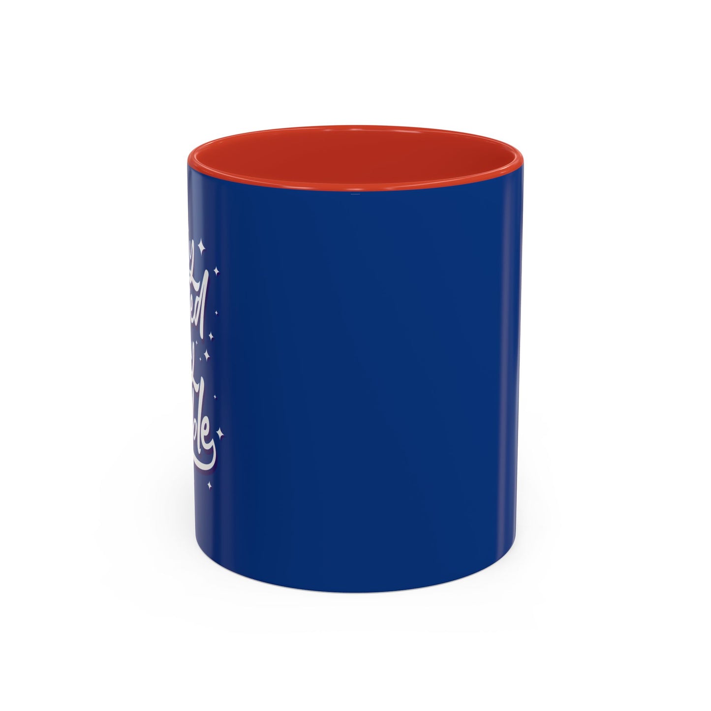 Stay Focused Stay Humble Accent Coffee Mug (11, 15oz)