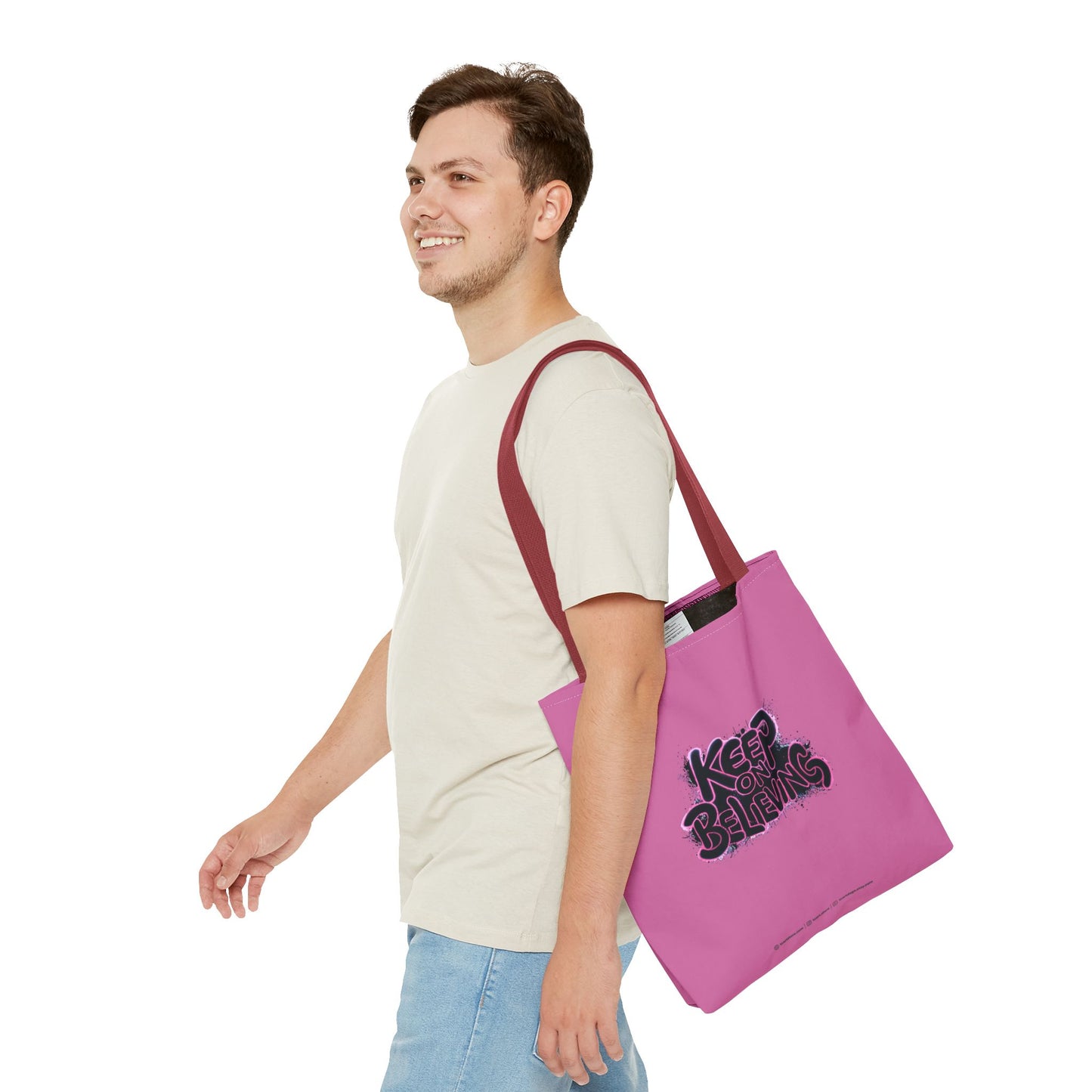 Keep On Believing Tote Bag (AOP)