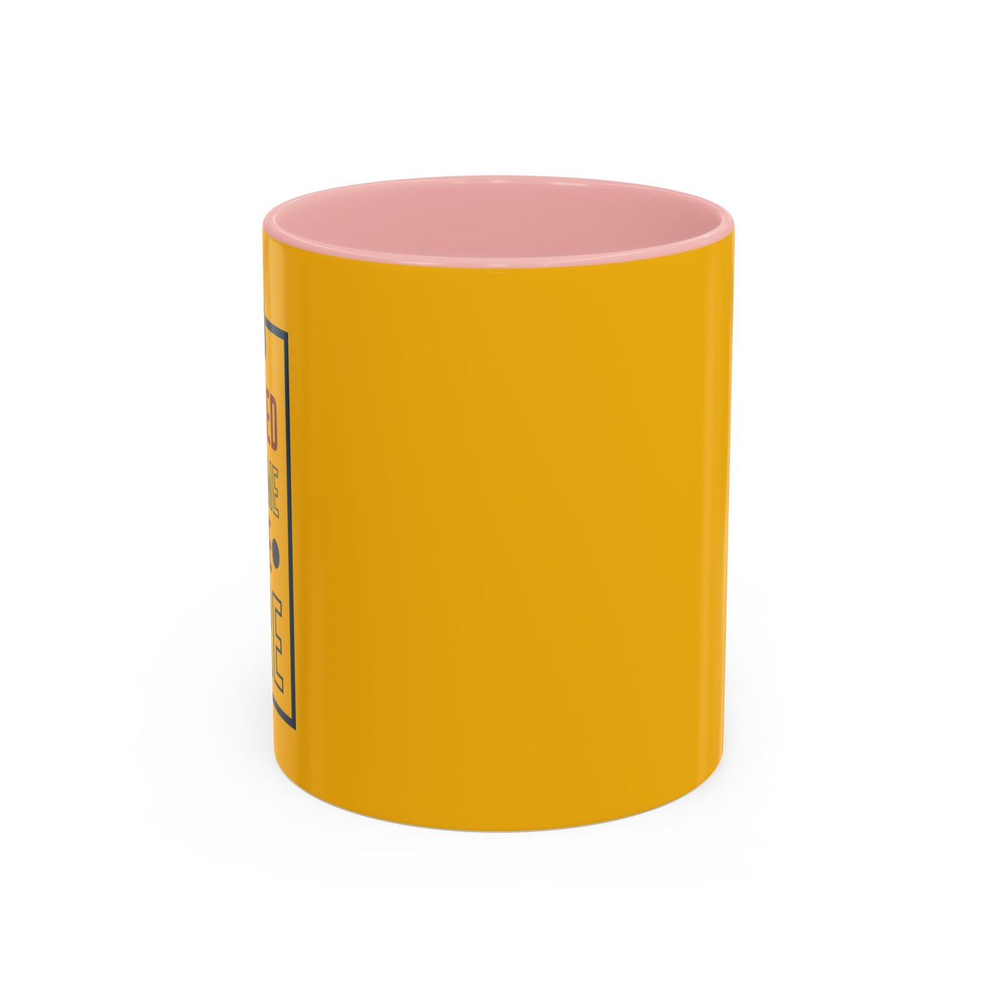 I Pushed My Game To Be Here Accent Coffee Mug (11, 15oz)