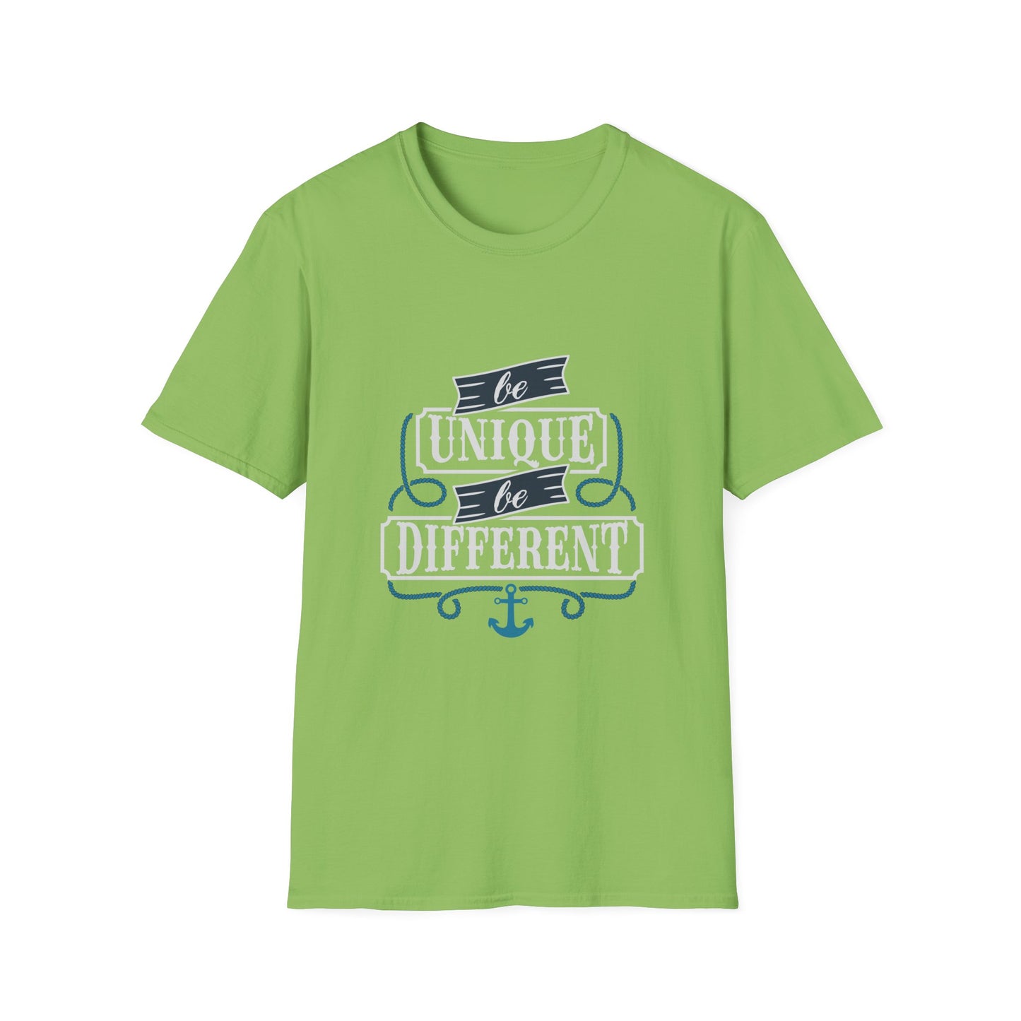 Be Unique Be Different Unisex Softstyle T-Shirt
