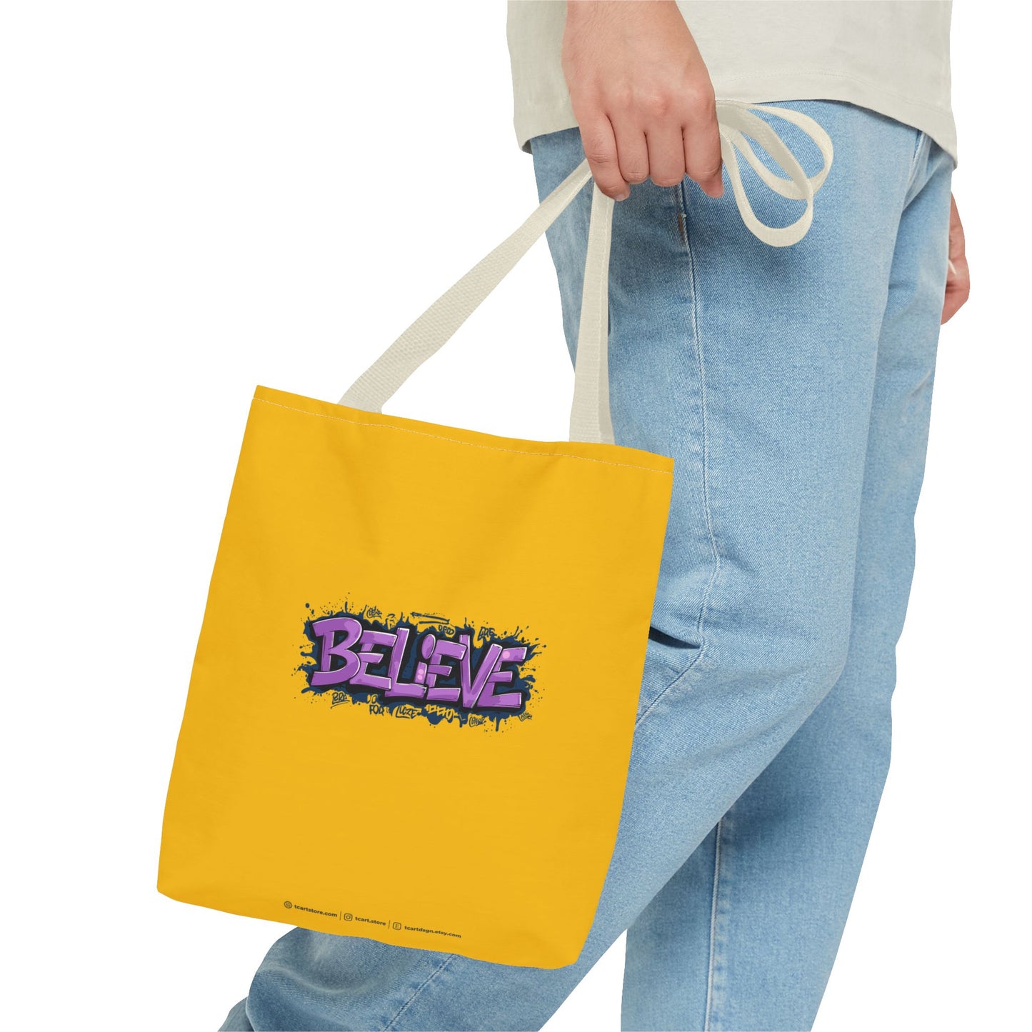 Believe Tote Bag (AOP)