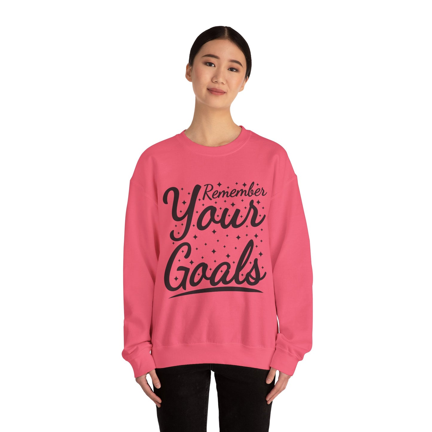 Remember Your Goals Unisex Heavy Blend™ Crewneck Sweatshirt