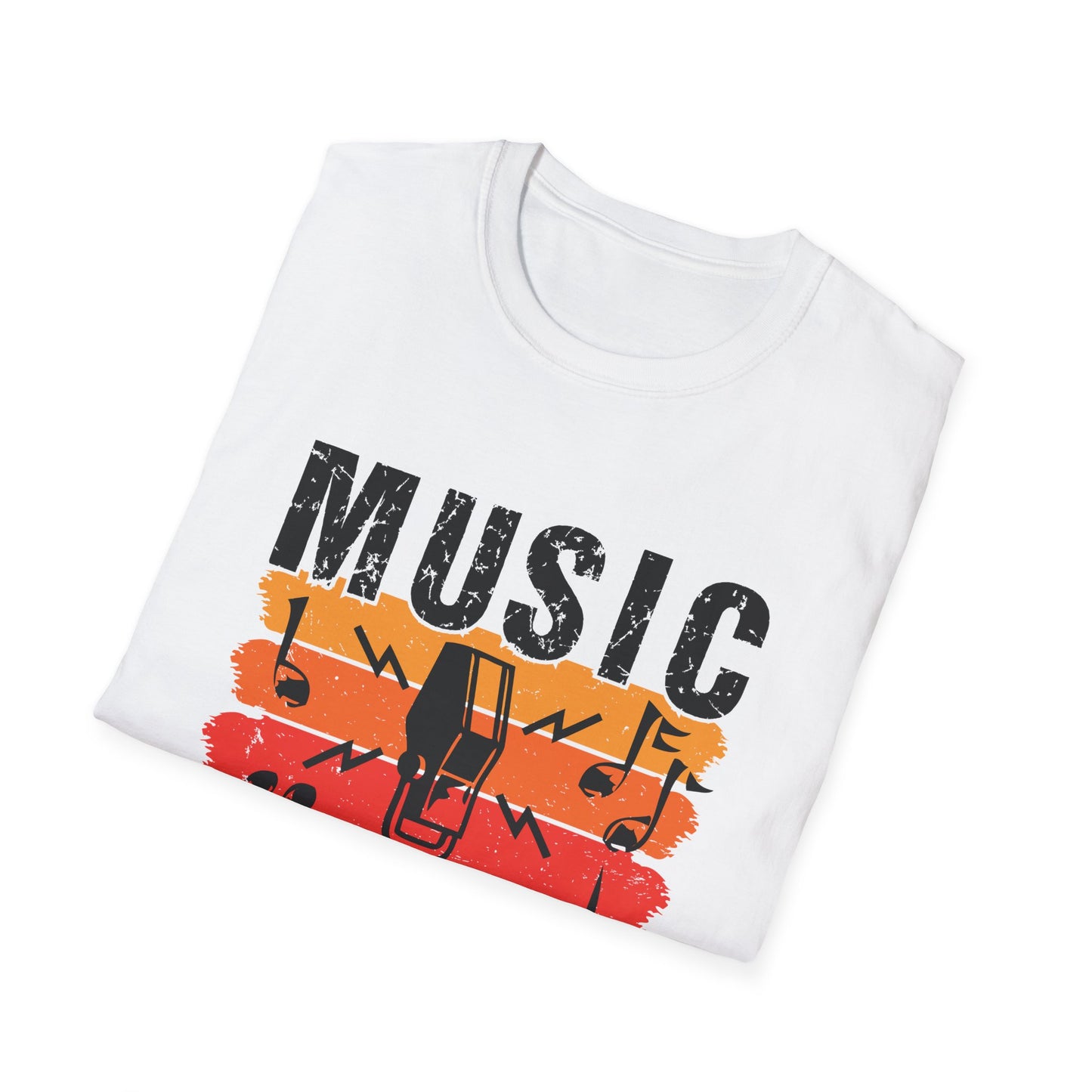 Music Can Change The World Unisex Softstyle T-Shirt