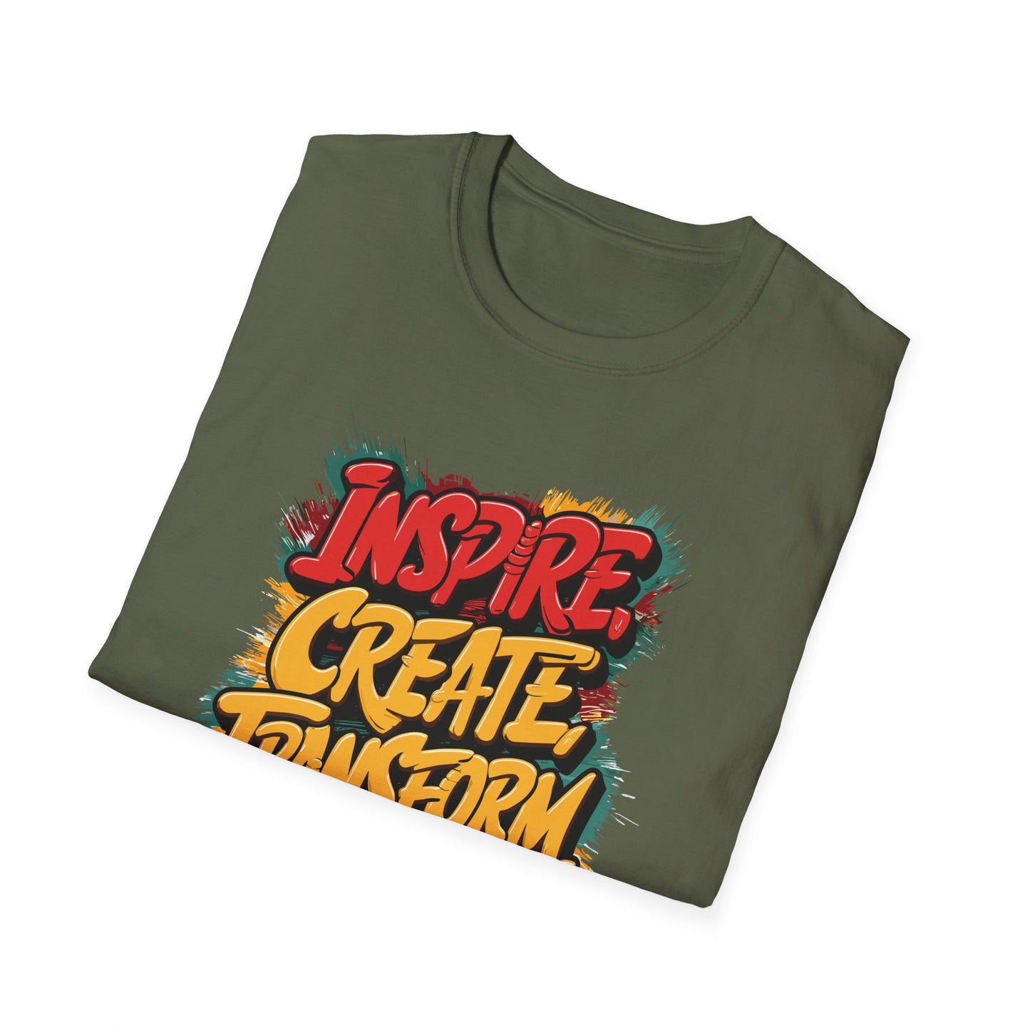 Inspire Create Transform Empower Unisex Softstyle T-Shirt