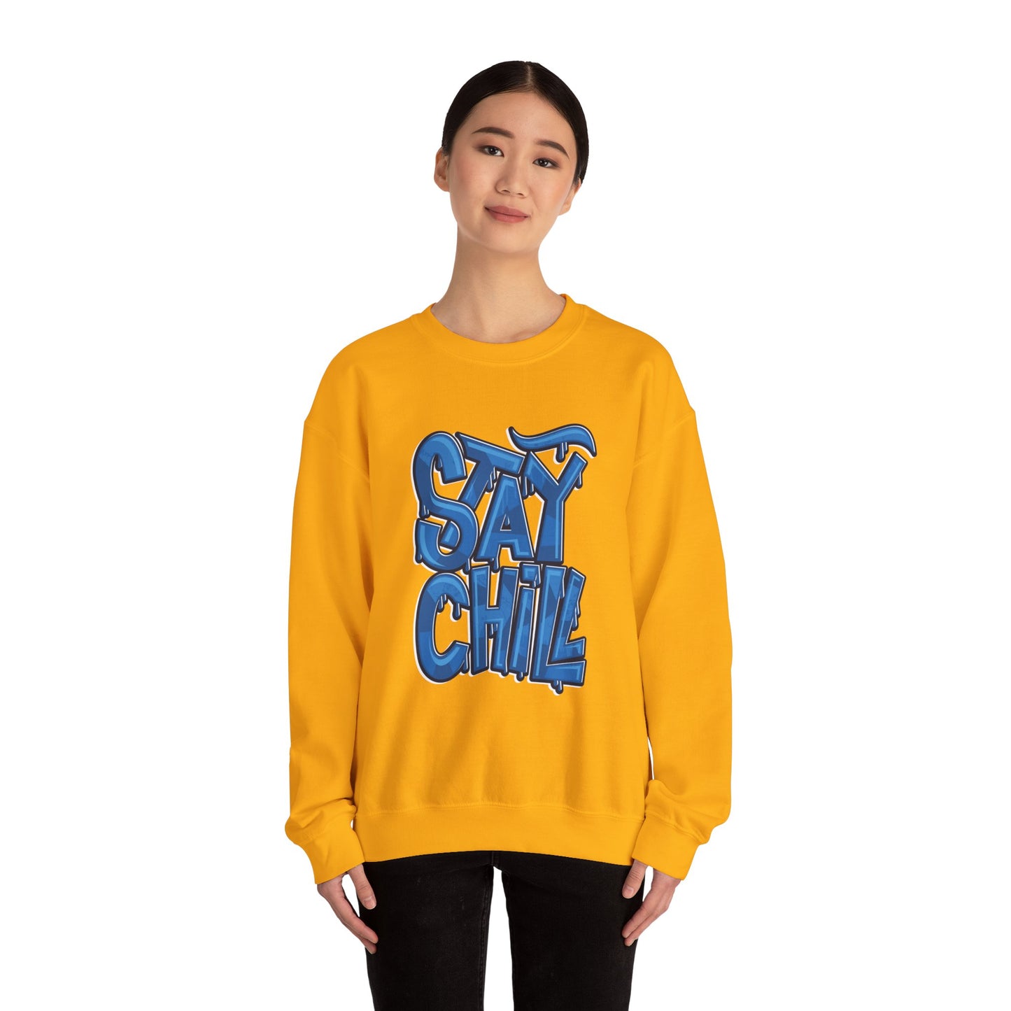 Stay Chill Unisex Heavy Blend™ Crewneck Sweatshirt