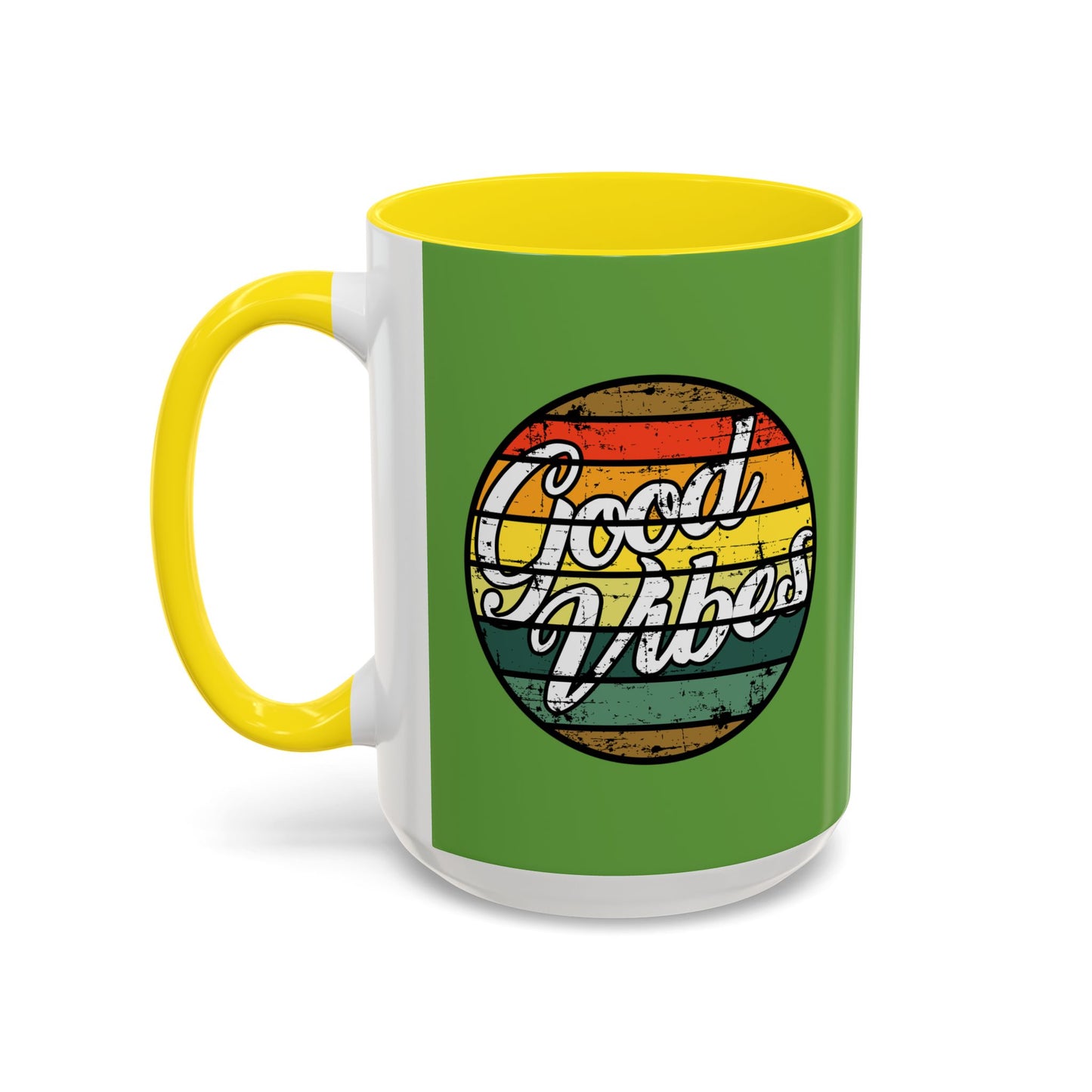 Good Vibes Accent Coffee Mug (11, 15oz)