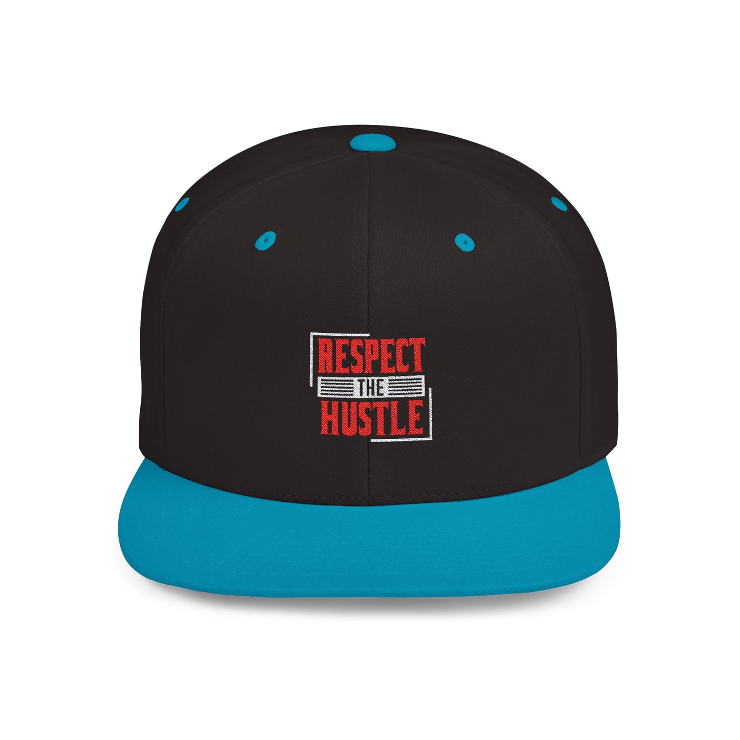 Respect The Hustle Flat Bill Snapback