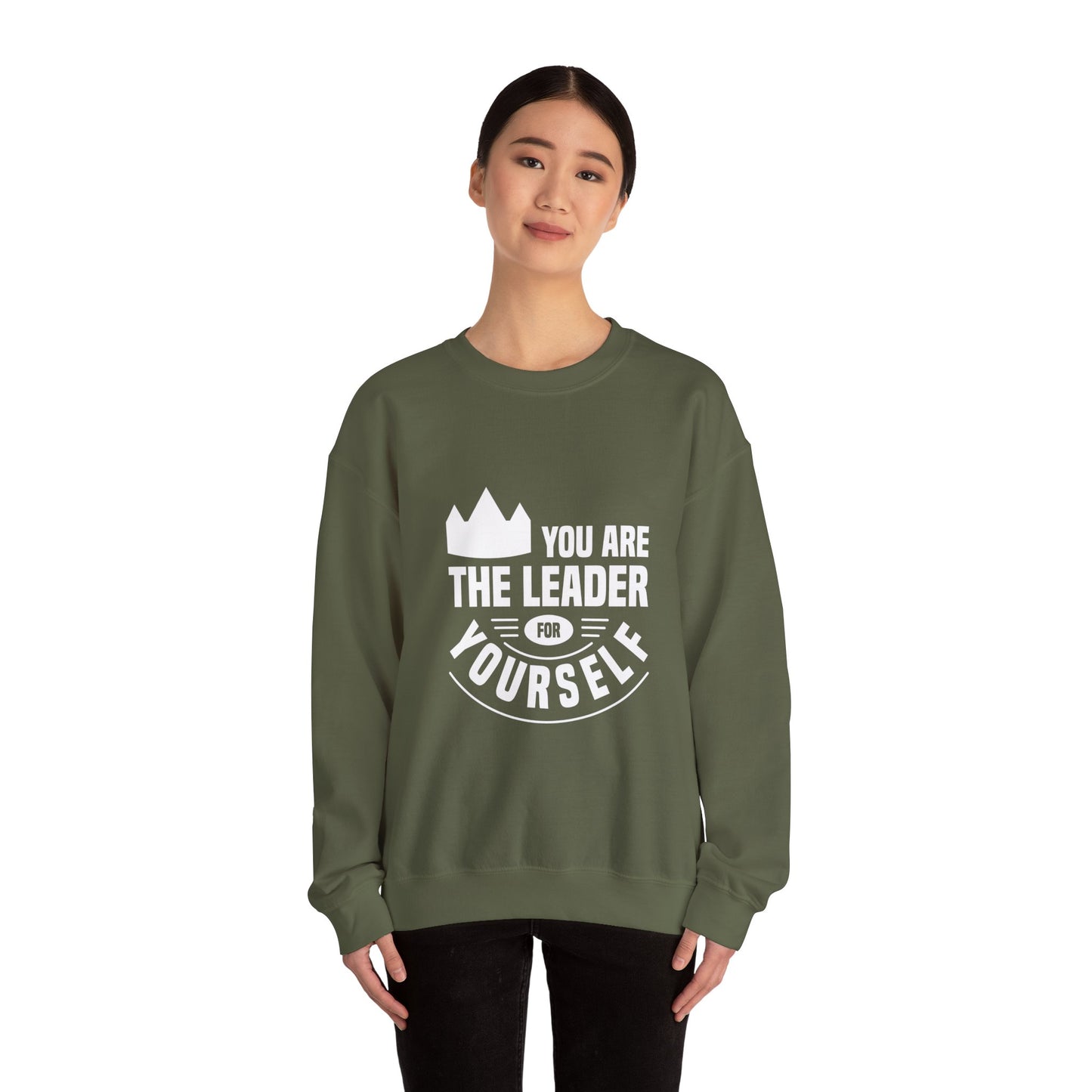 You Are The Leader For Yourself Unisex Heavy Blend™ Crewneck Sweatshirt