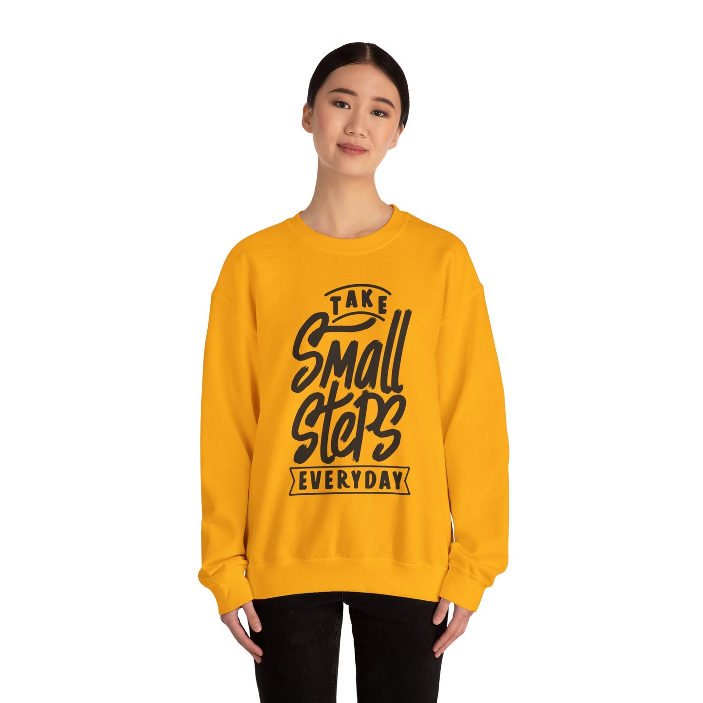 Take Small Steps Everyday Unisex Heavy Blend™ Crewneck Sweatshirt