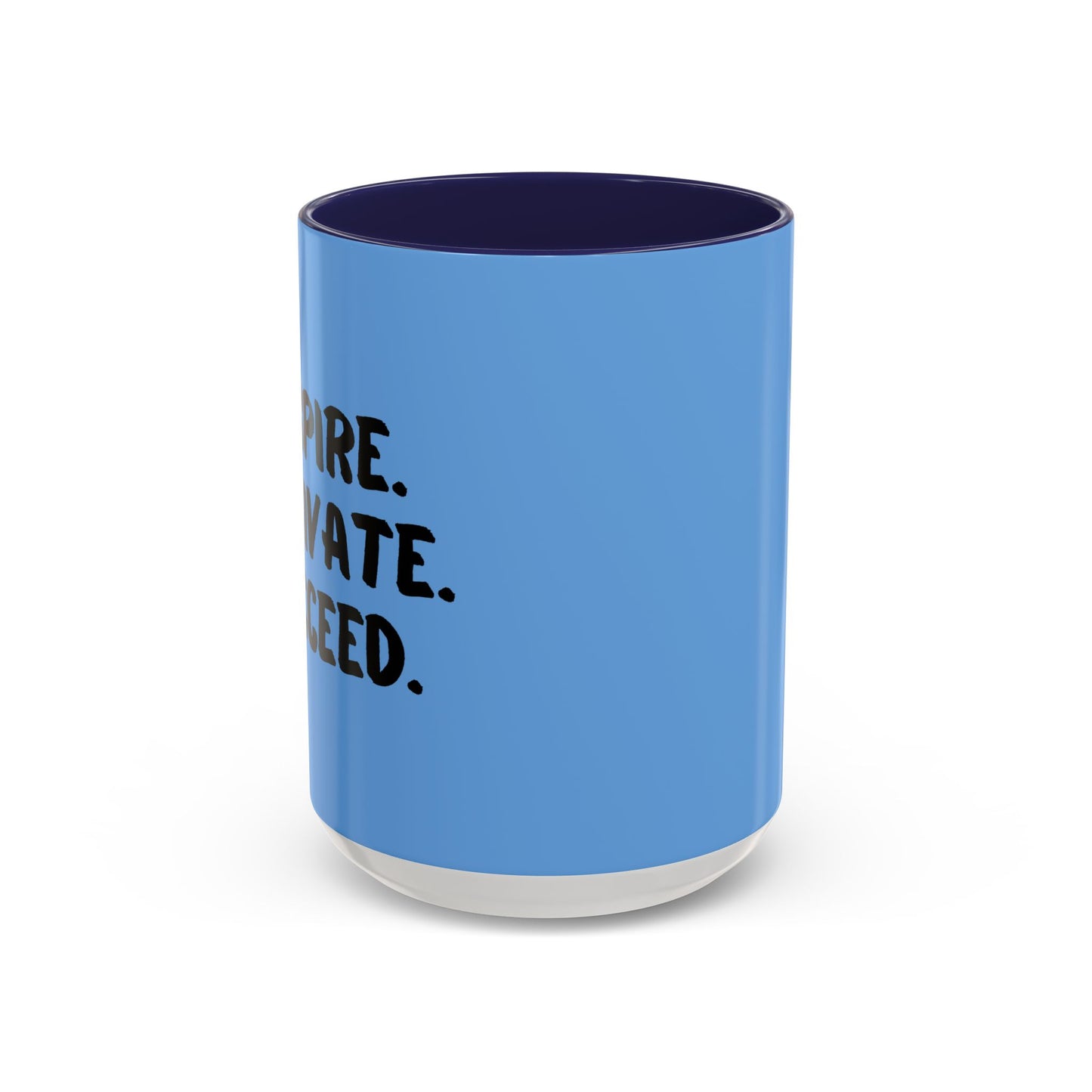 Inspire Motivate Succeed Accent Coffee Mug (11, 15oz)