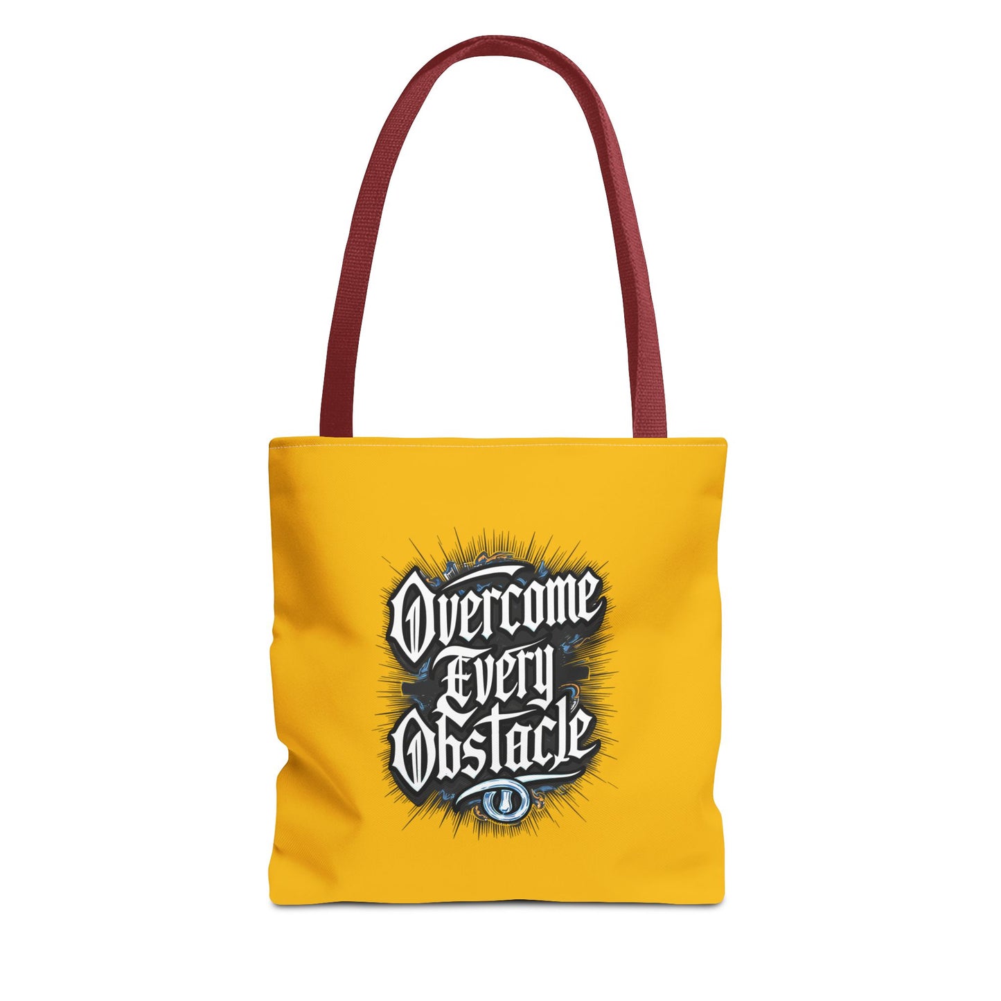 Overcome Every Obstacle Tote Bag (AOP)
