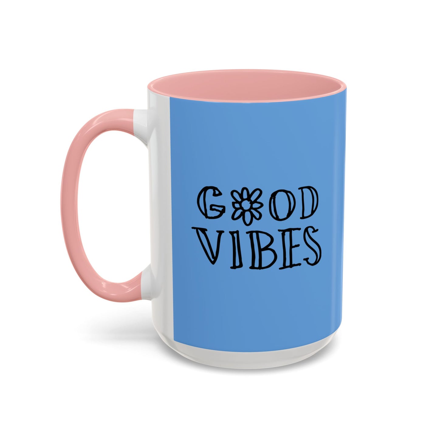 Good Vibes Accent Coffee Mug (11, 15oz)