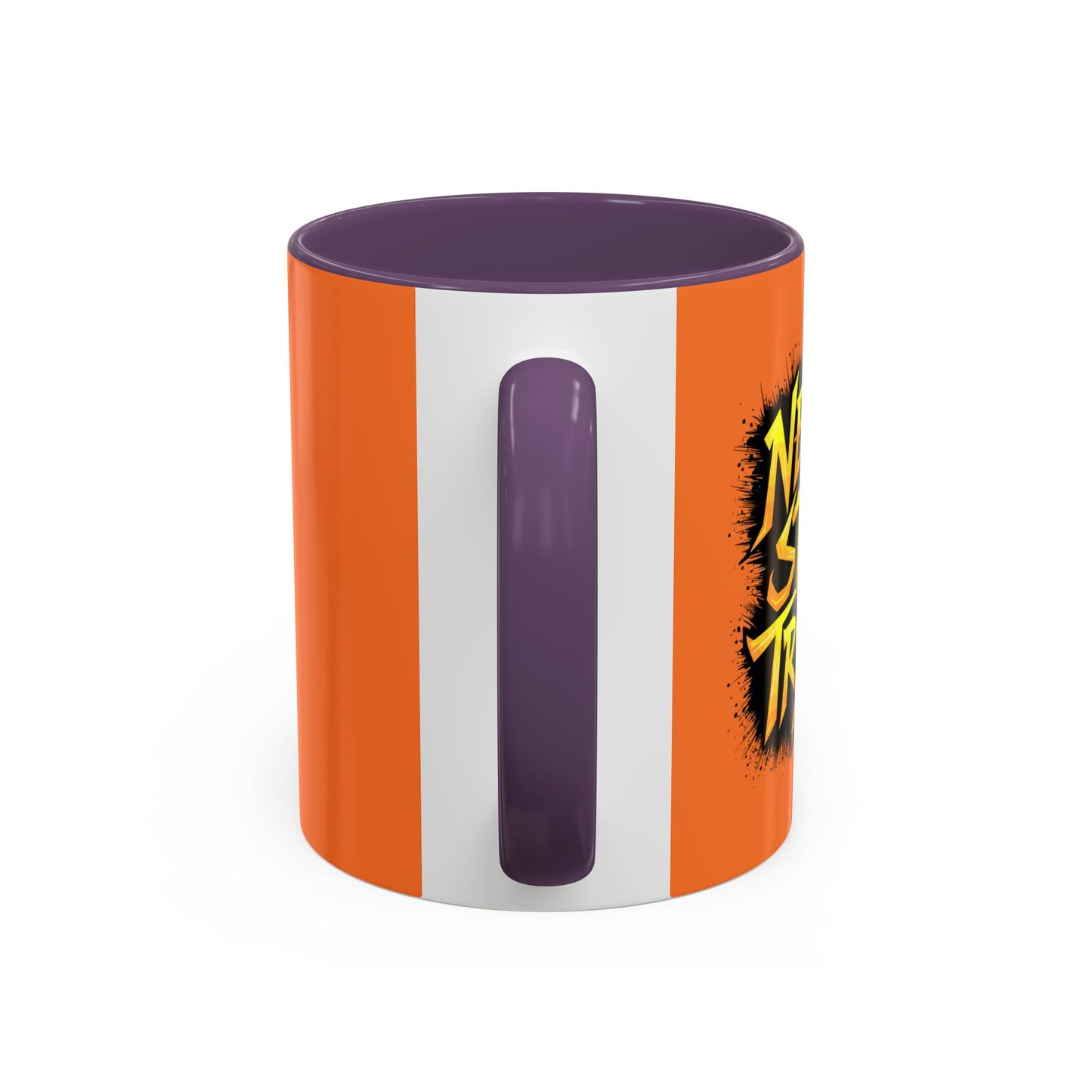 Never Stop Trying Accent Coffee Mug (11, 15oz)