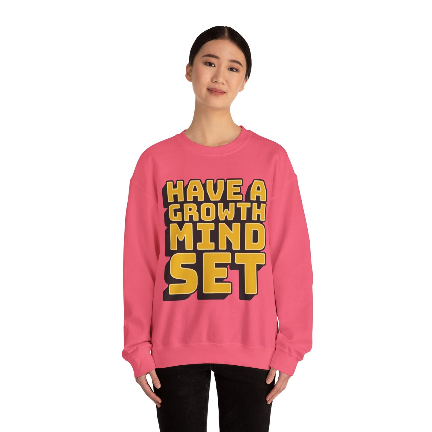 Have A Growth Mind Set Unisex Heavy Blend™ Crewneck Sweatshirt