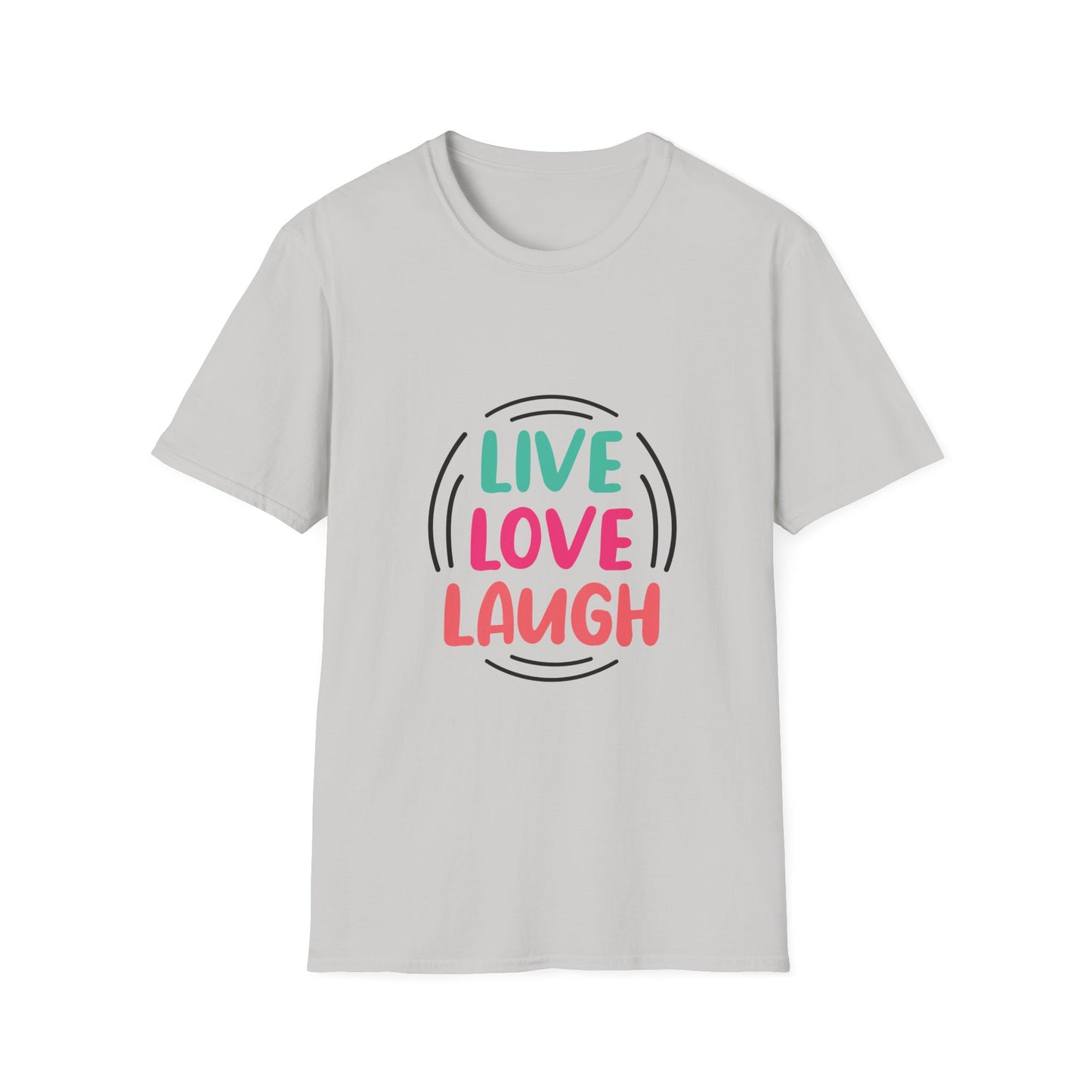 Live Love Laugh Unisex Softstyle T-Shirt