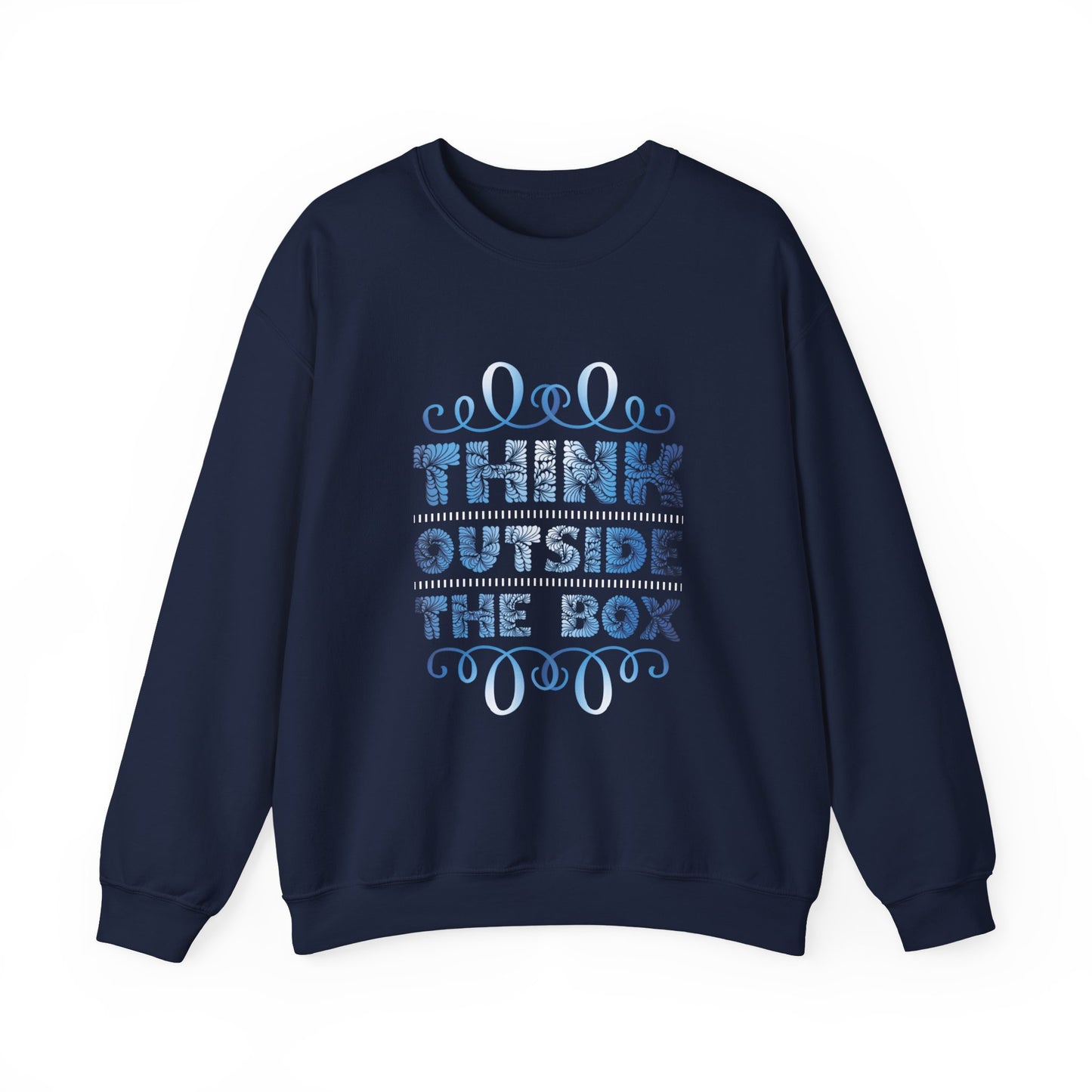 Think Outside The Box Unisex Heavy Blend™ Crewneck Sweatshirt
