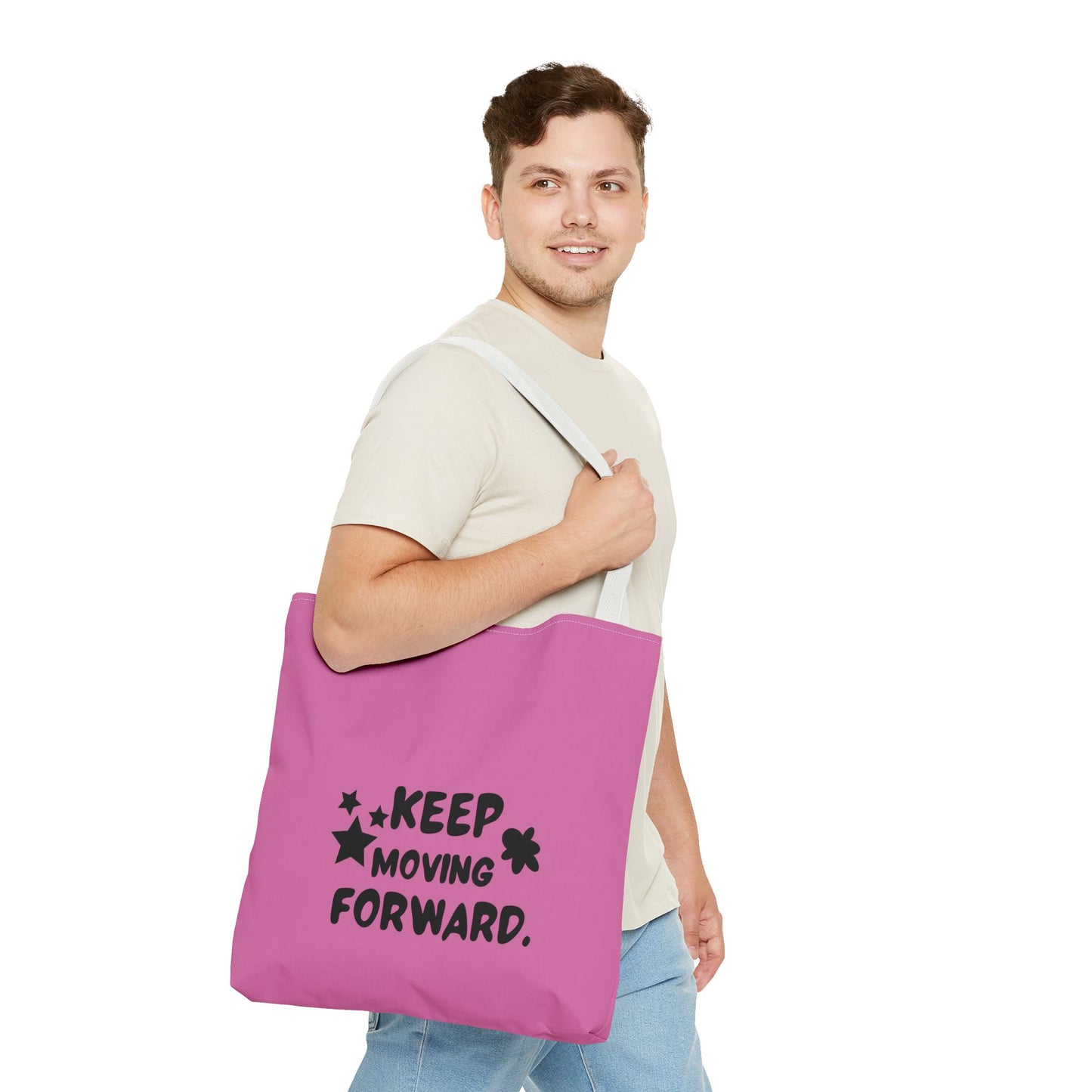 Keep Moving Forward Tote Bag (AOP)