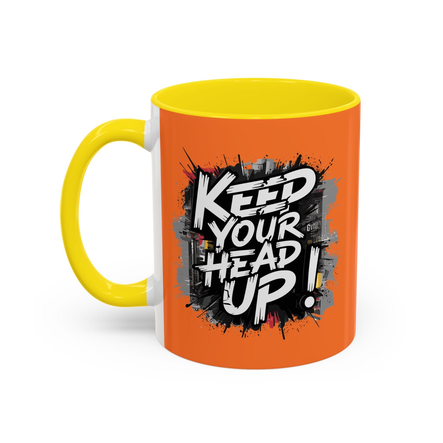 Keep Your Head Up! Accent Coffee Mug (11, 15oz)