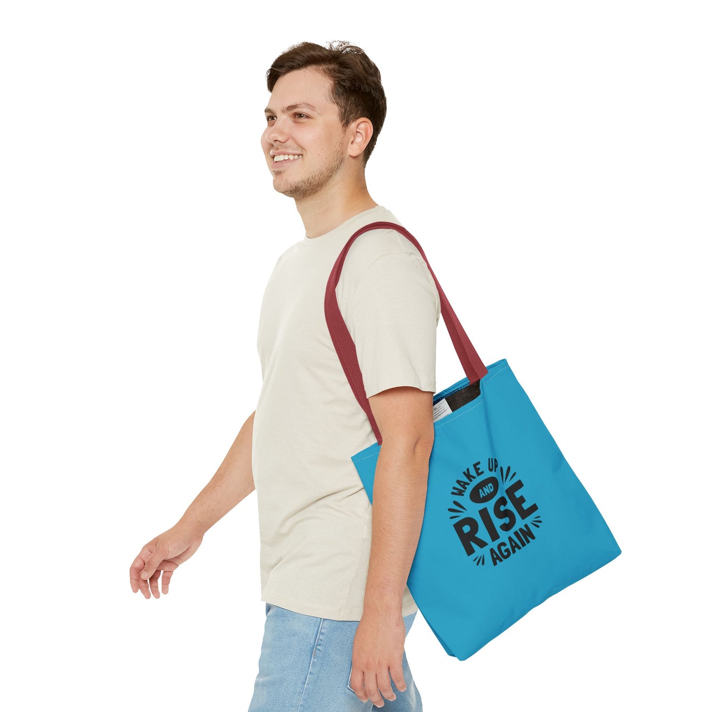 Wake Up And Rise Again Tote Bag (AOP)