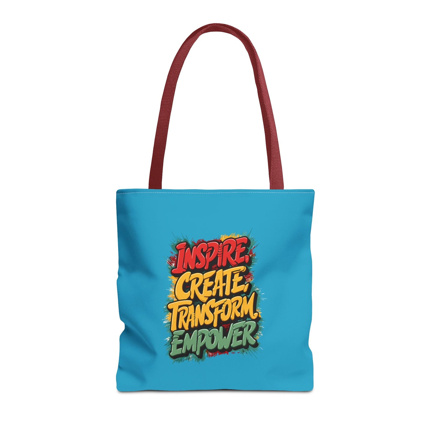 Inspire Create Transform Empower Tote Bag (AOP)