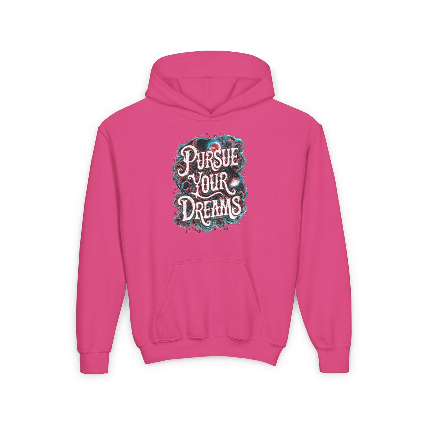 Pursue Your Dreams Youth Heavy Blend Hooded Sweatshirt