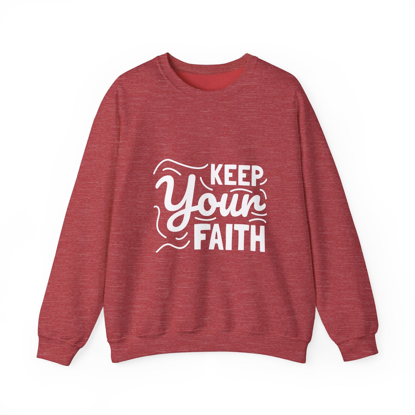 Keep Your Faith Unisex Heavy Blend™ Crewneck Sweatshirt