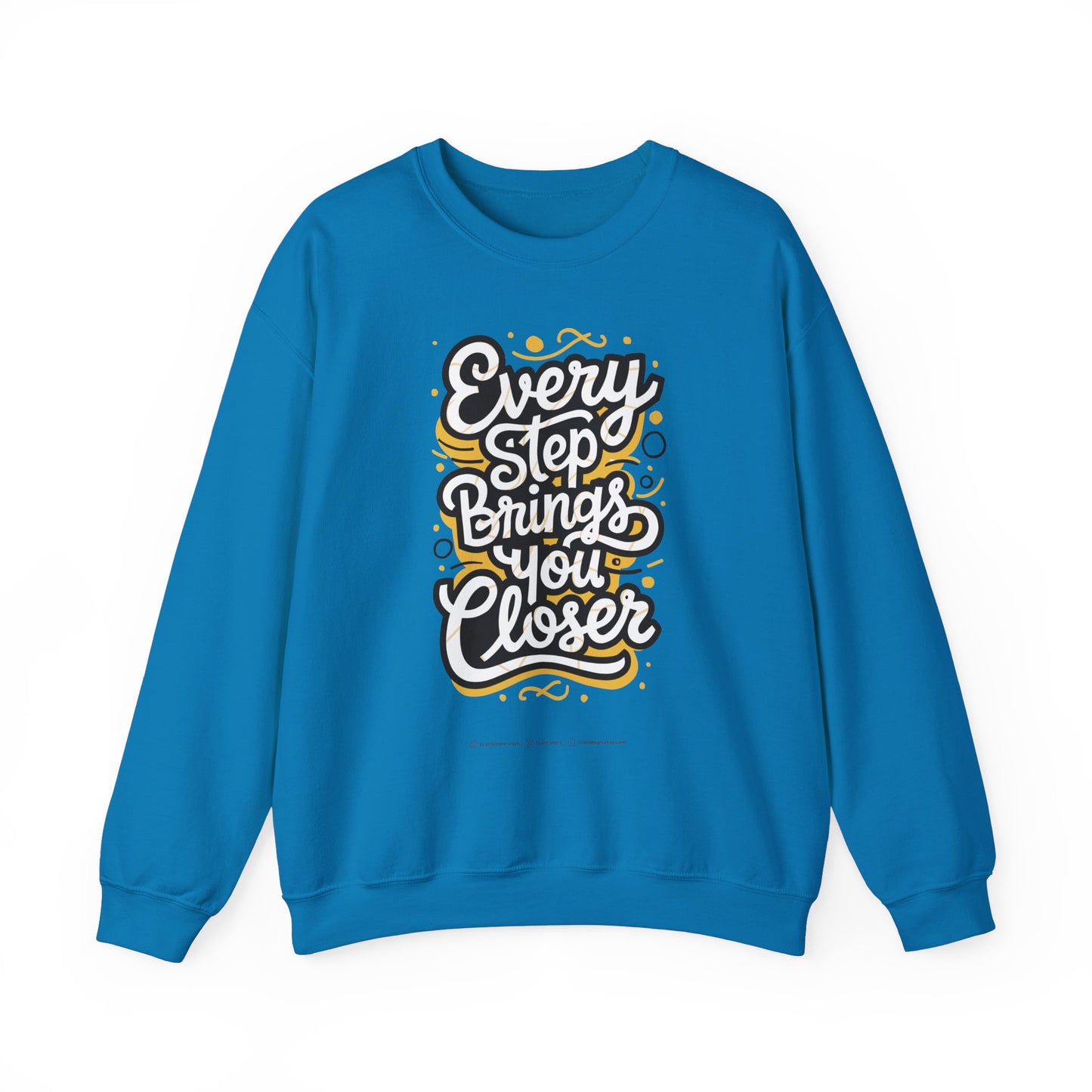 Every Step Brings You Closer Unisex Heavy Blend™ Crewneck Sweatshirt