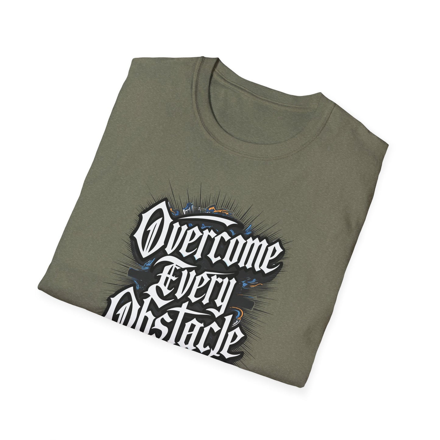 Overcome Every Obstacle Unisex Softstyle T-Shirt