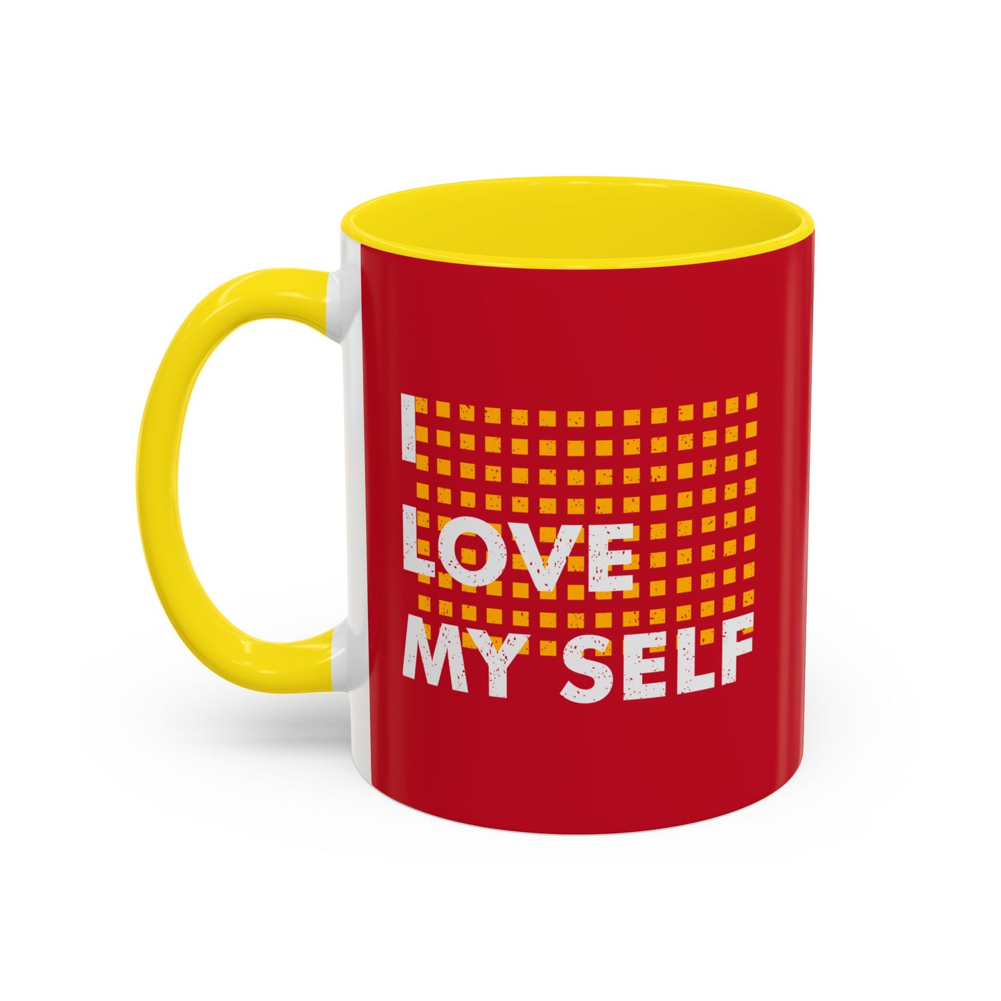 I Love Myself Accent Coffee Mug (11, 15oz)