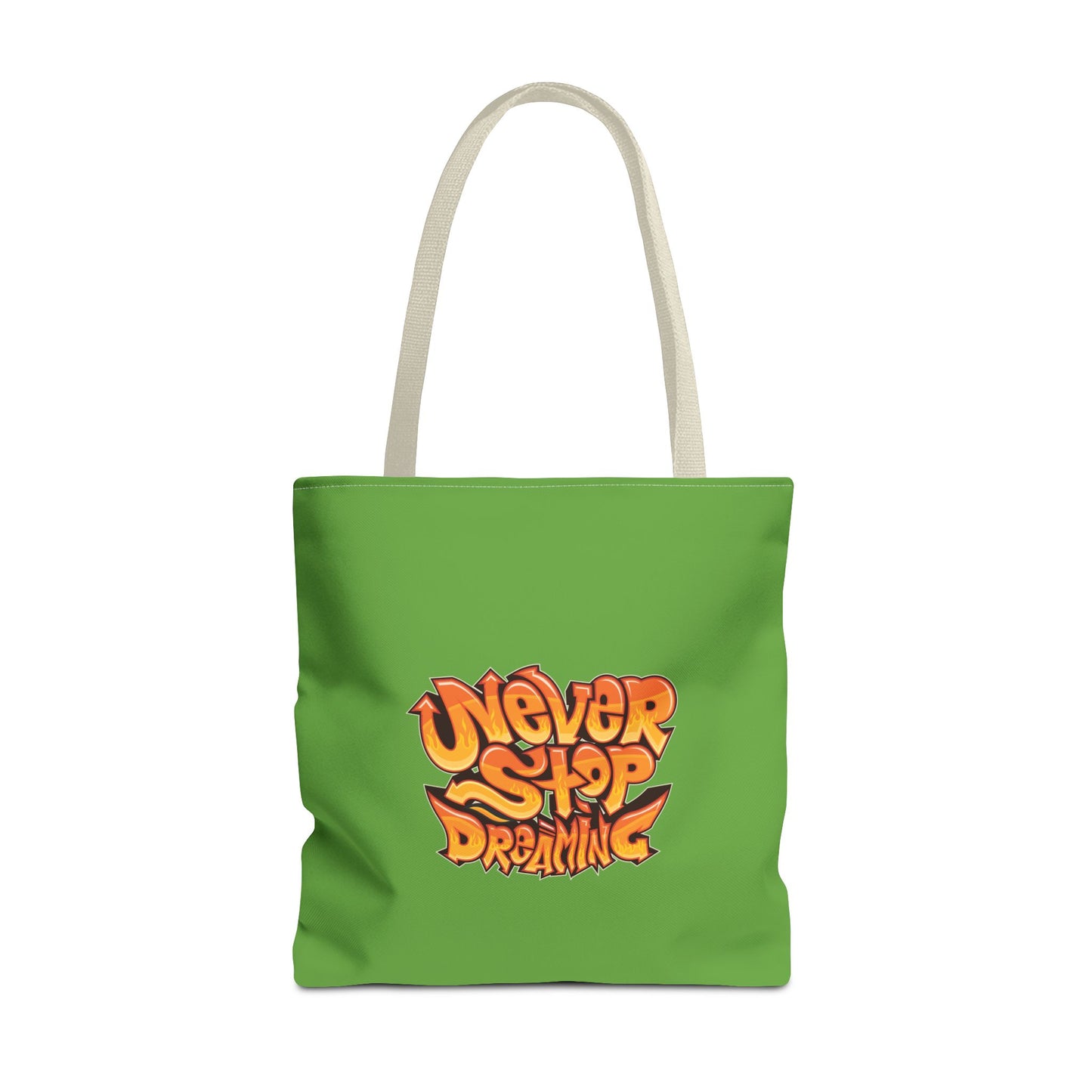 Never Stop Dreaming Tote Bag (AOP)