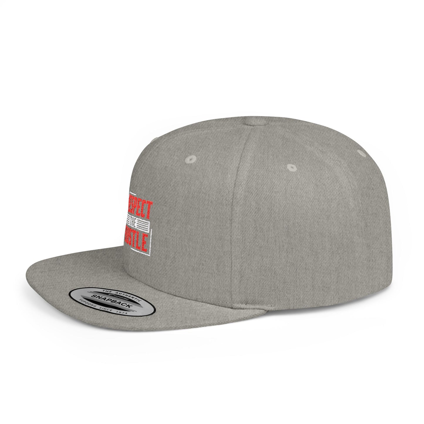 Respect The Hustle Flat Bill Snapback
