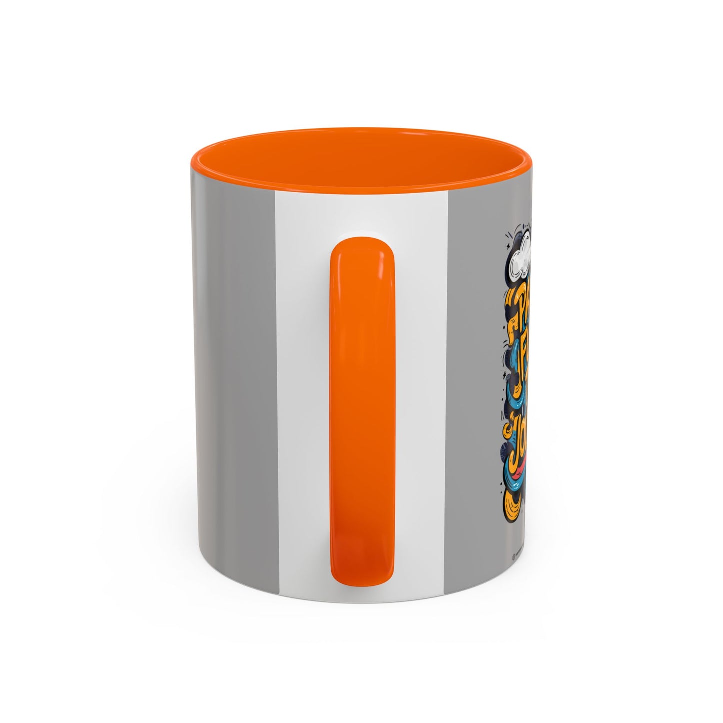 Passion Fuels The Journey Accent Coffee Mug (11, 15oz)