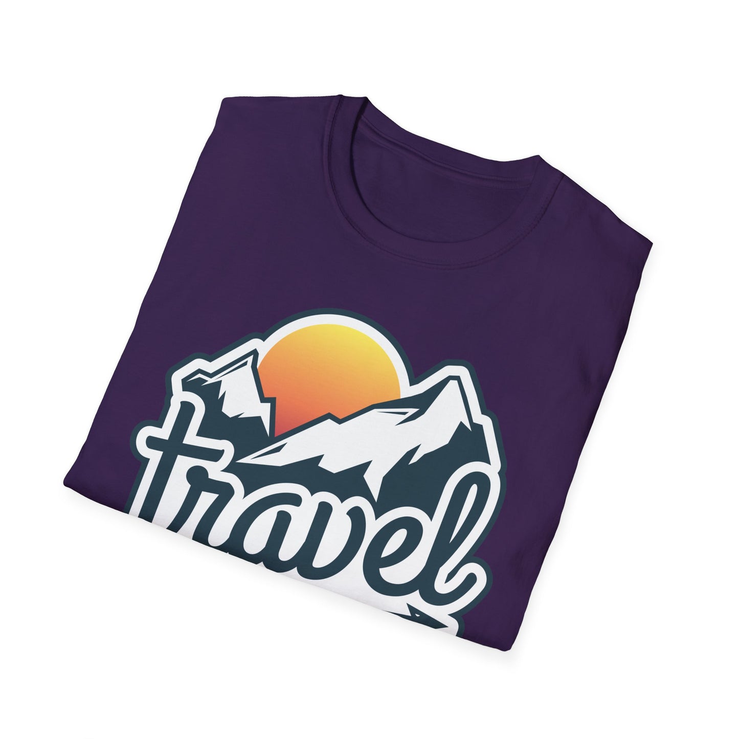 Travel Is My Therapy Unisex Softstyle T-Shirt