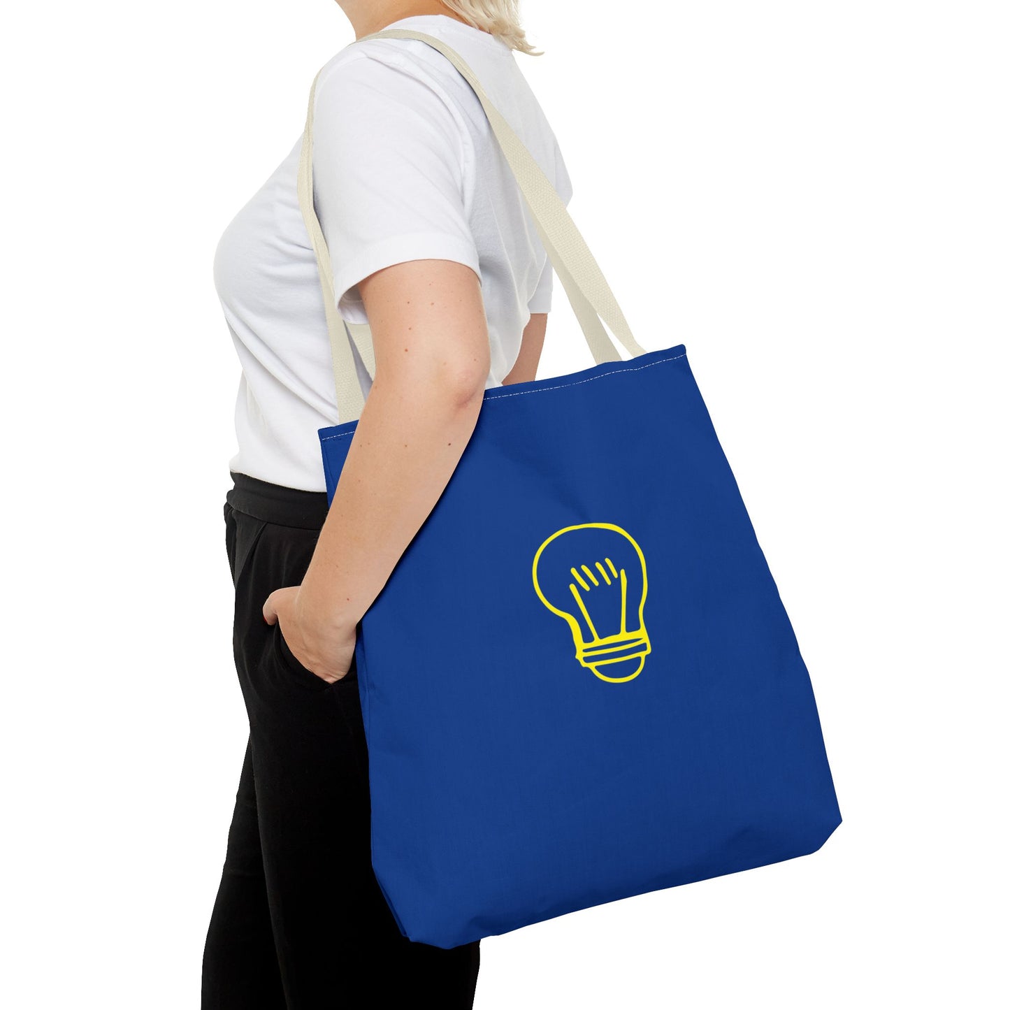Drawing Light Bulb Tote Bag (AOP)