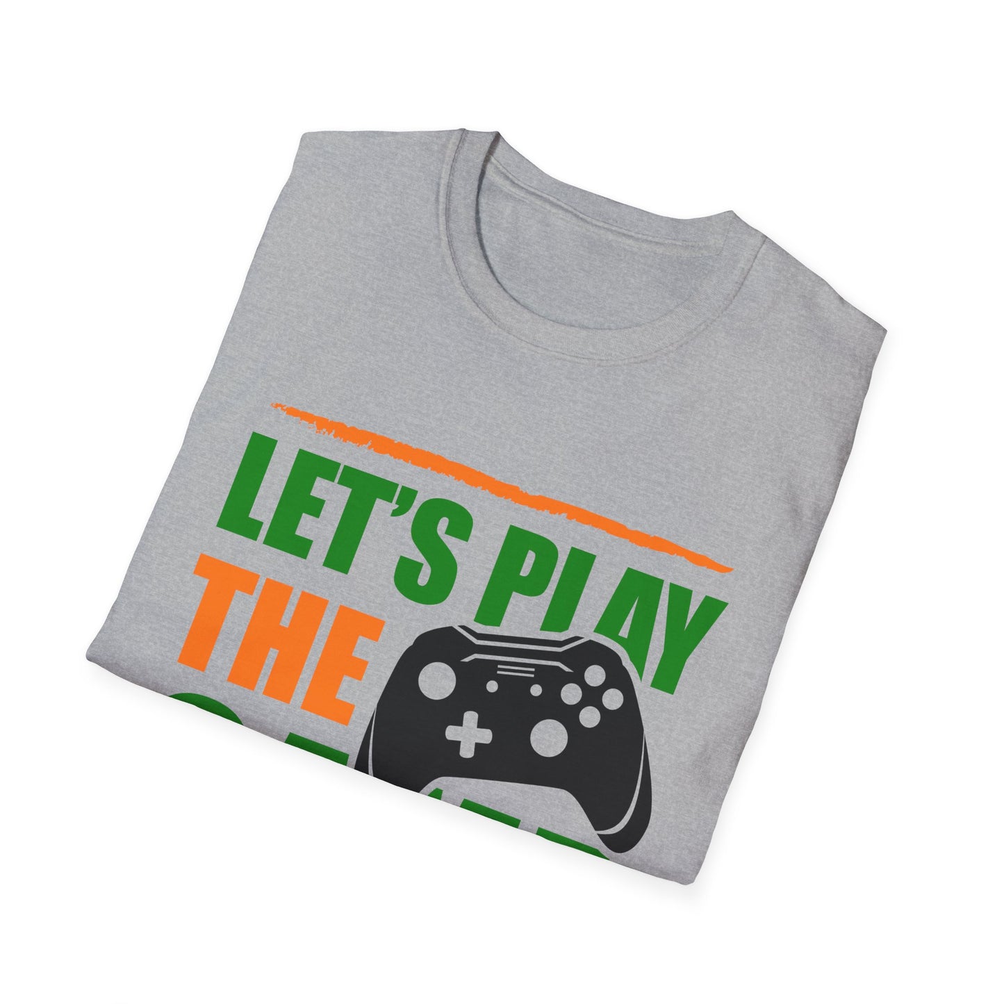 Let's Play The Game Unisex Softstyle T-Shirt