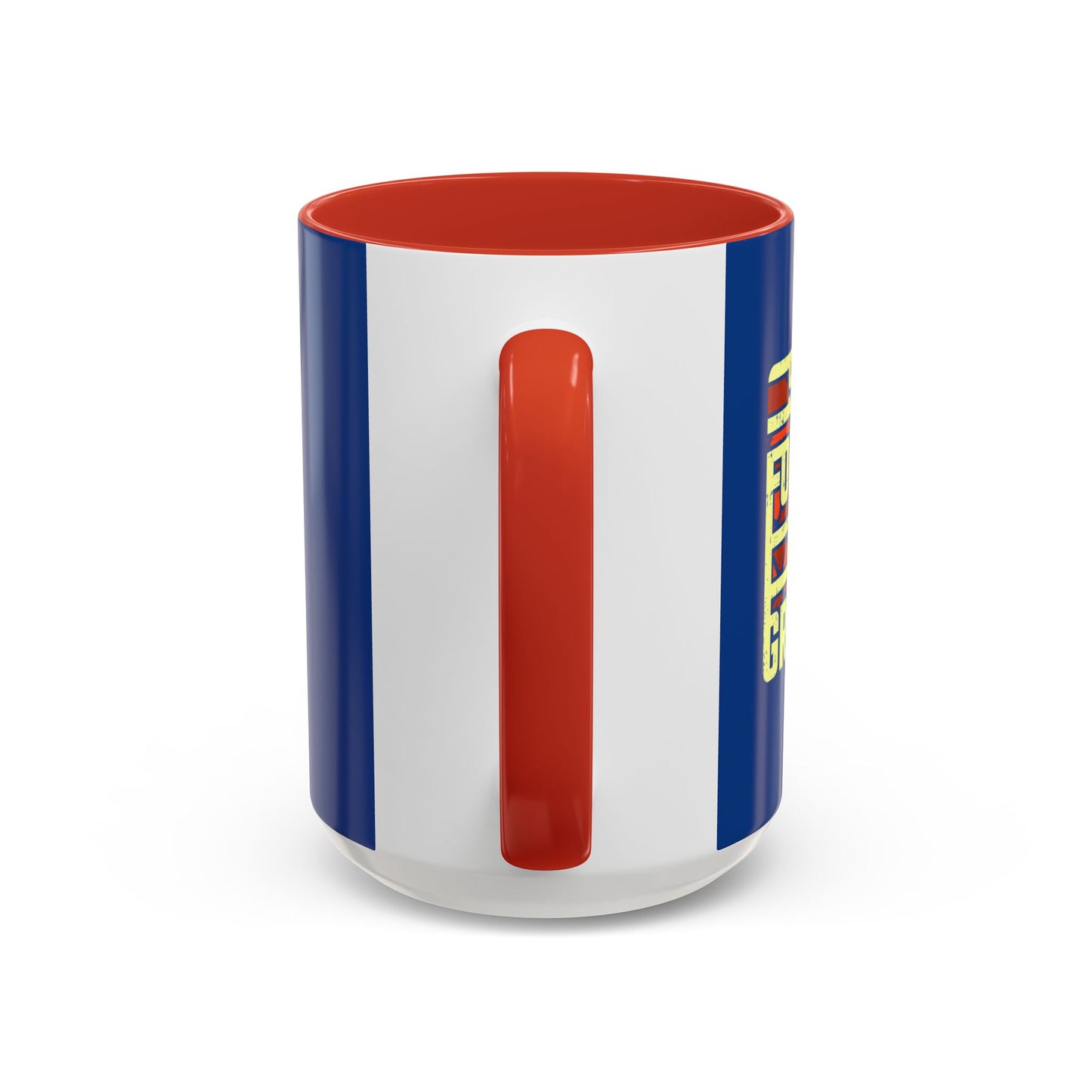 Stay Focused On Growth Accent Coffee Mug (11, 15oz)